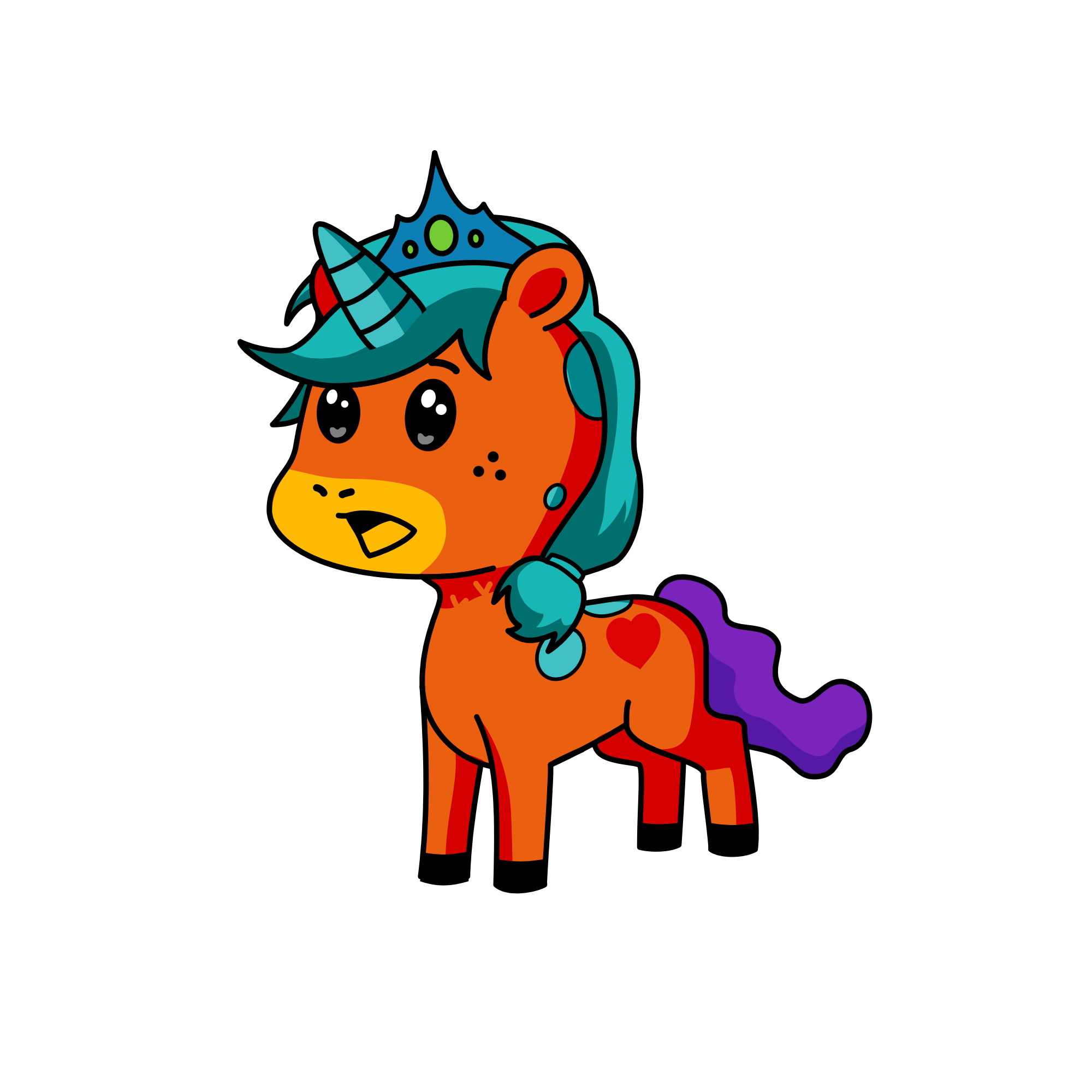 Mdmdndmd, the unicorn