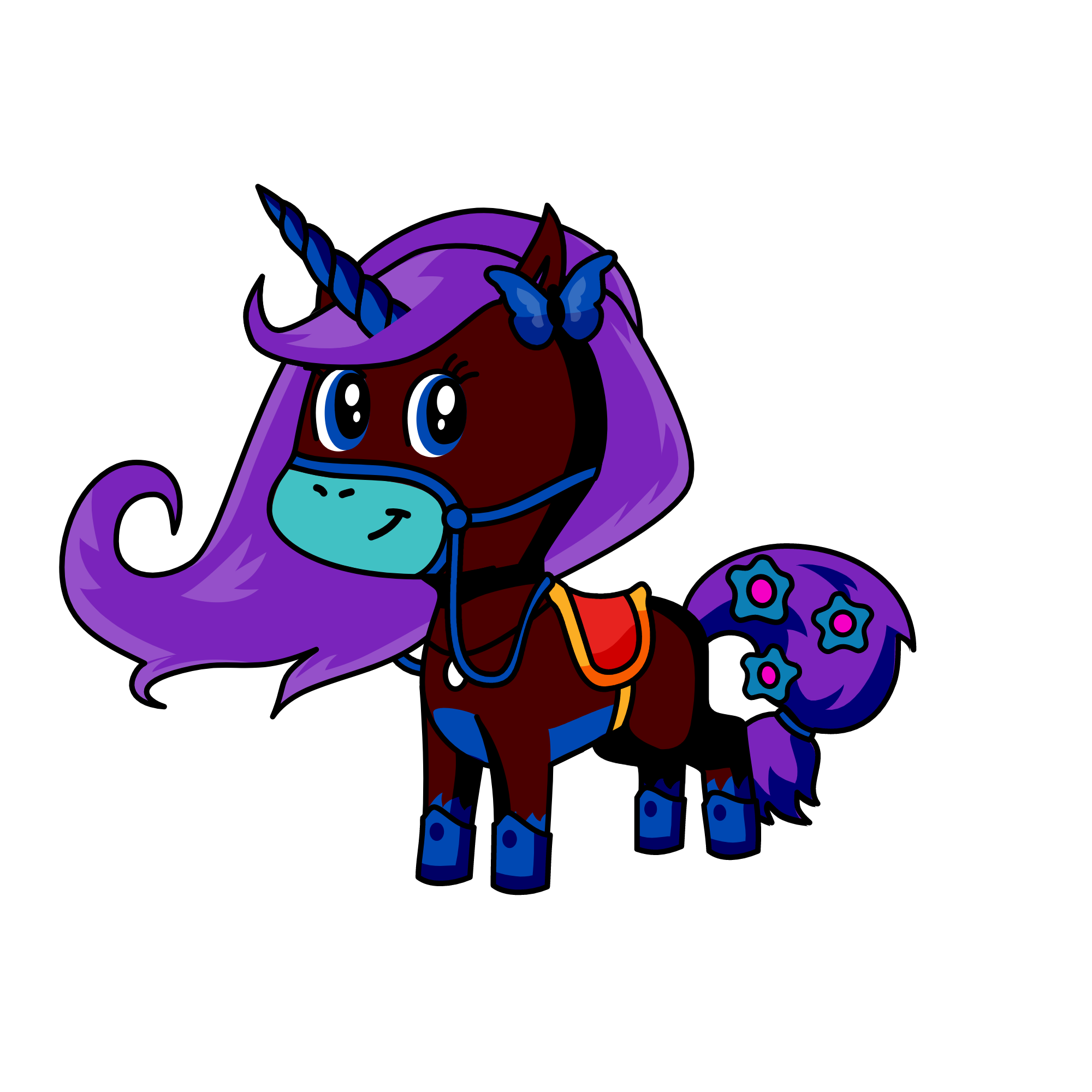 Vivian Beautiful, the unicorn