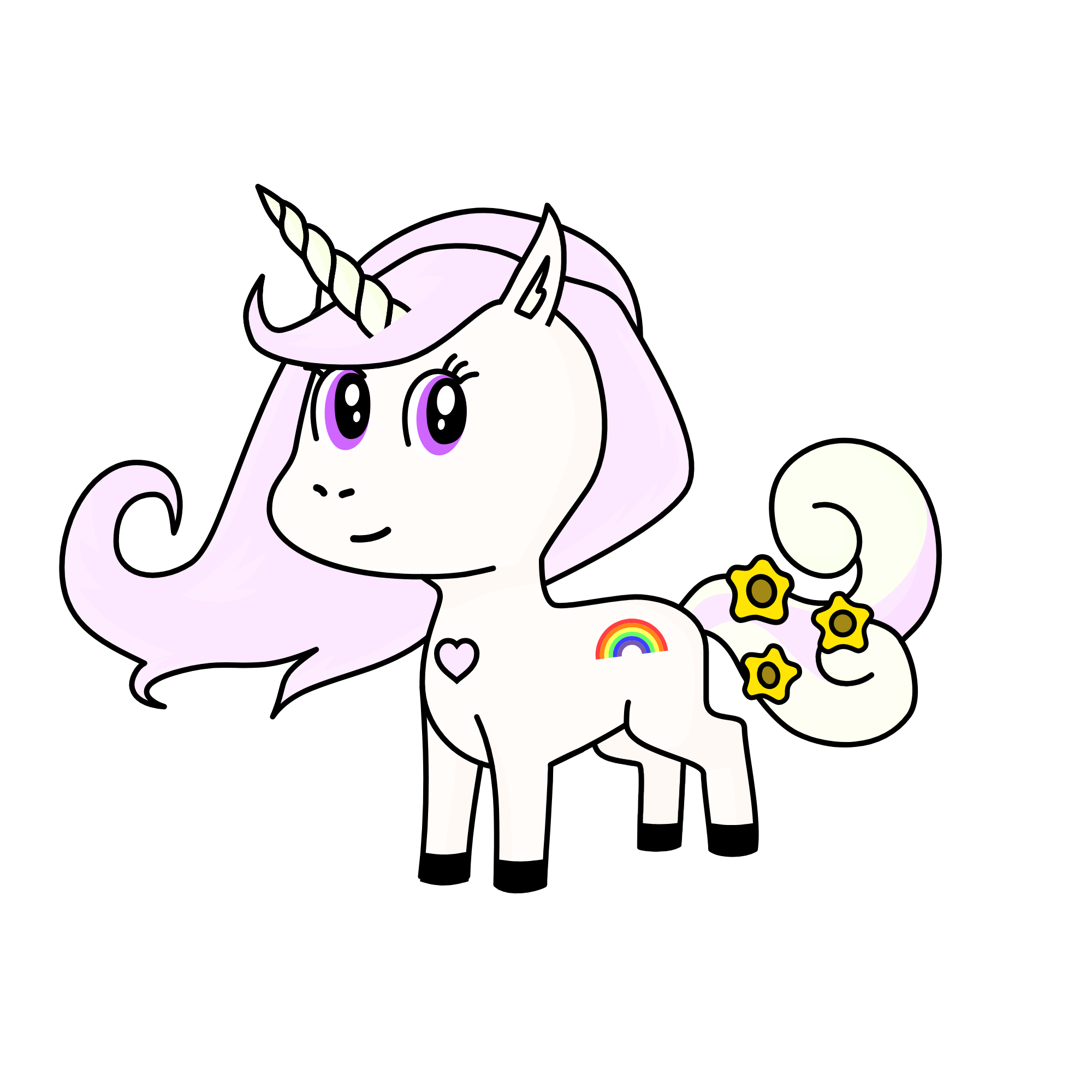 Belle, the unicorn