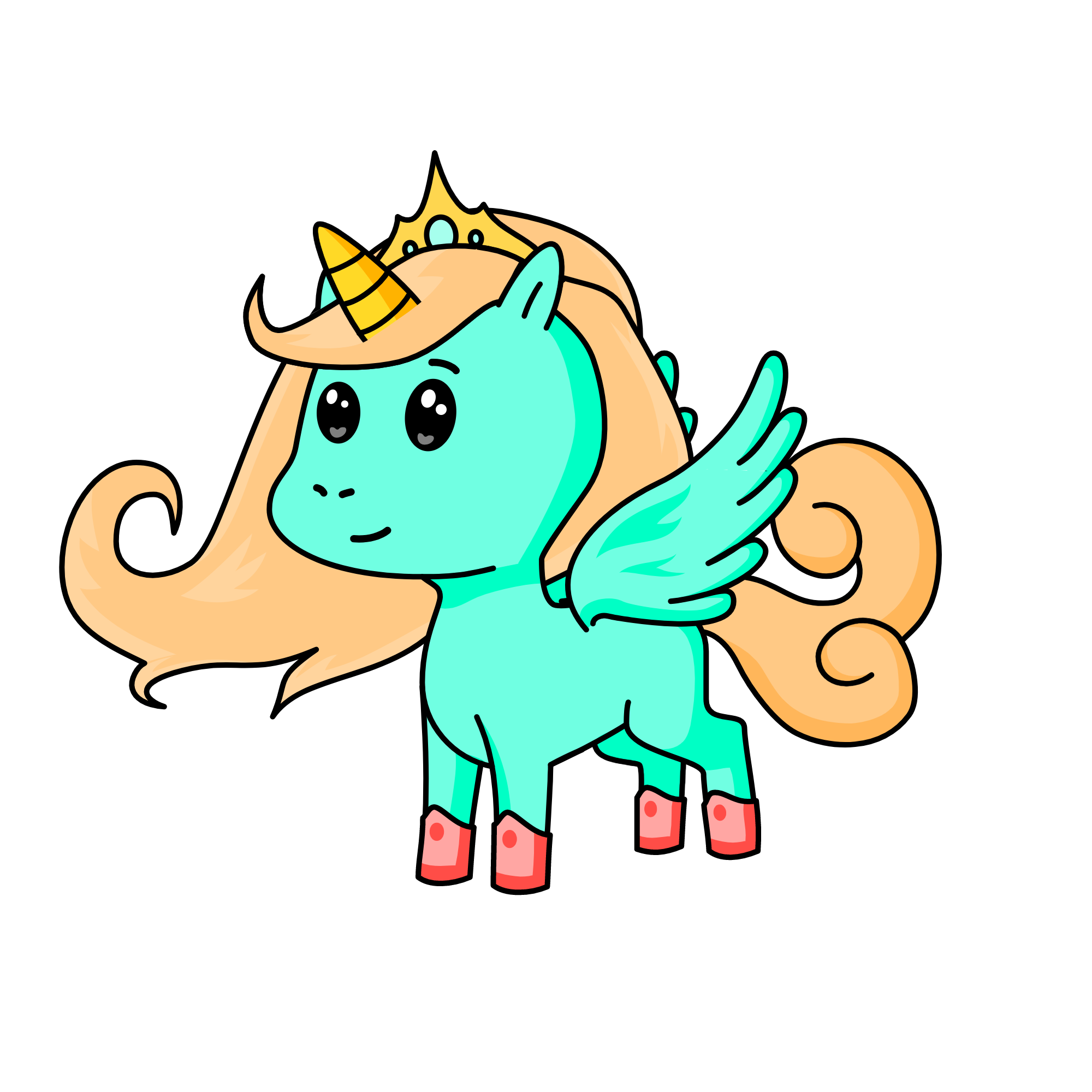 Skye, the unicorn