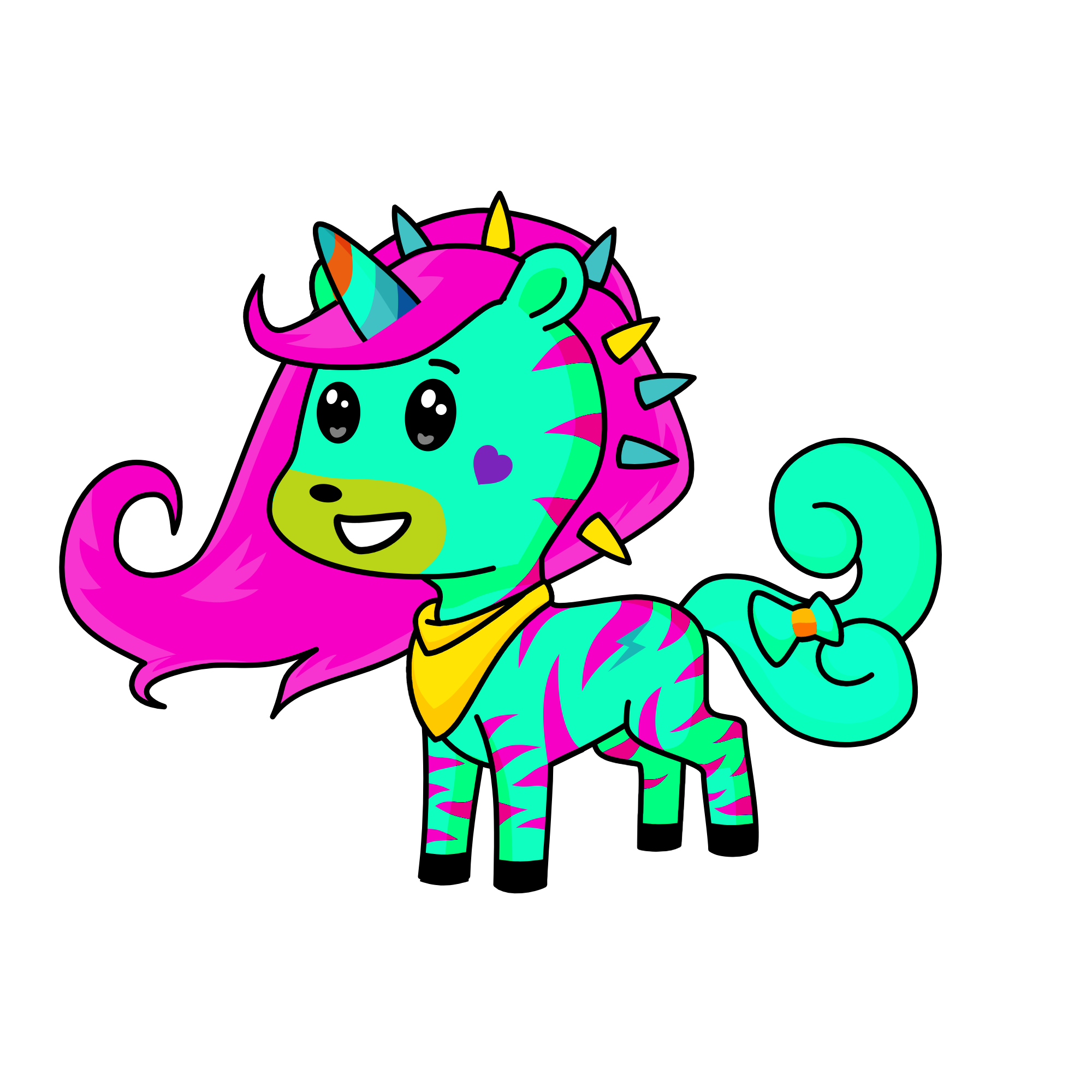lxsajkb foebj, the unicorn