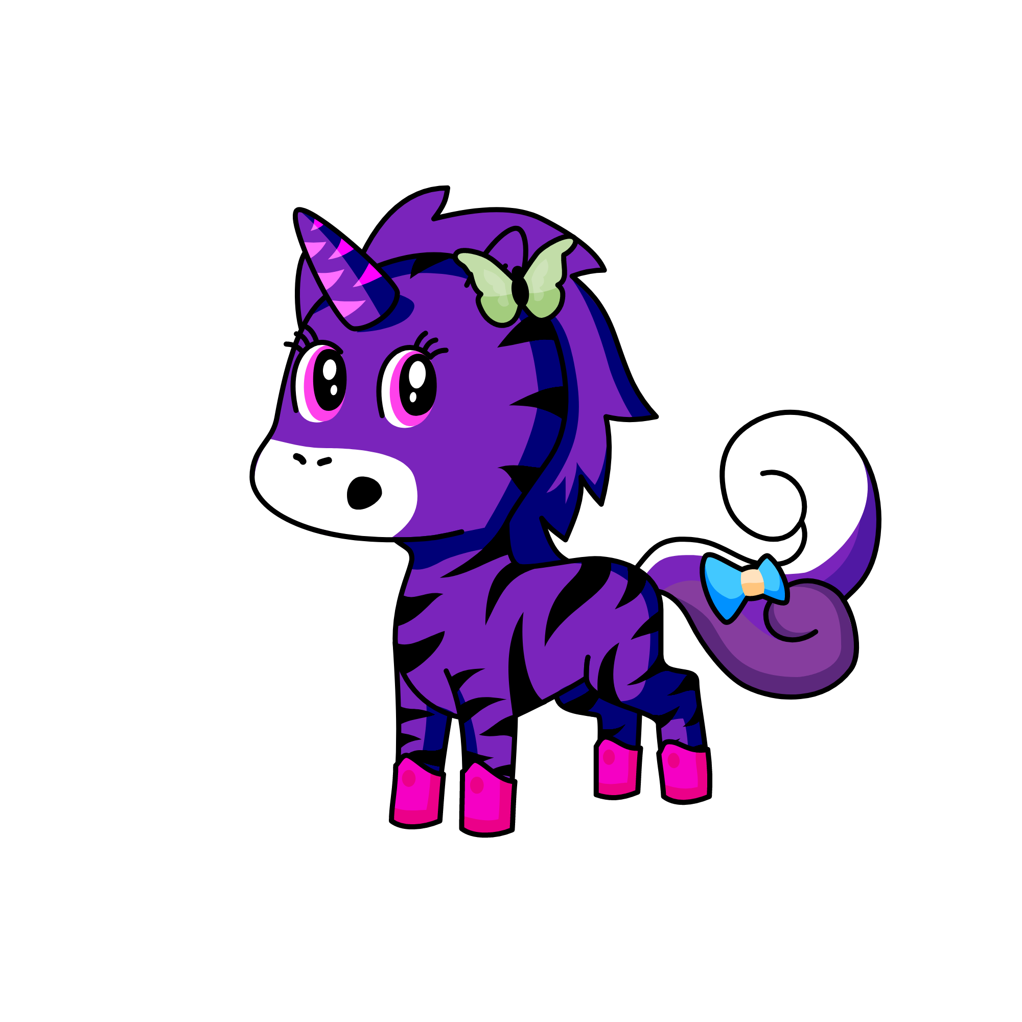 haleykuini, the unicorn