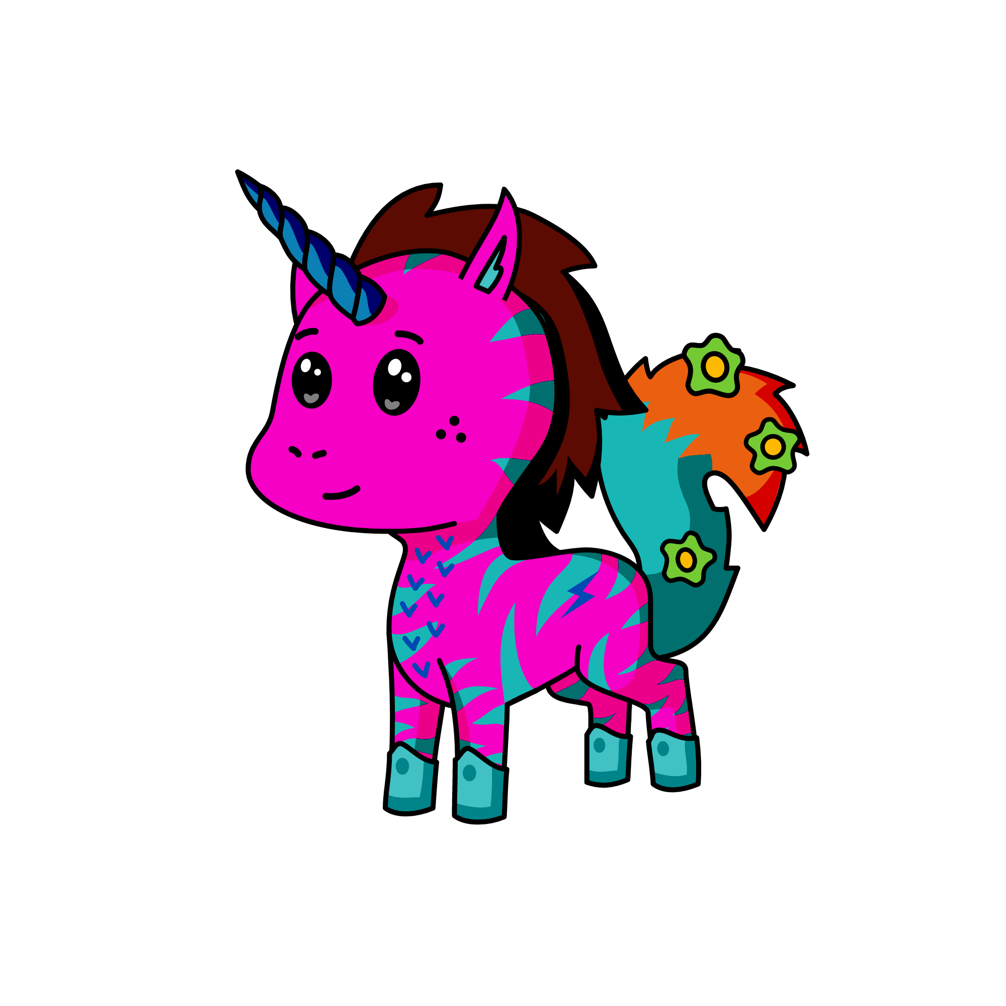 DJ bday, the unicorn