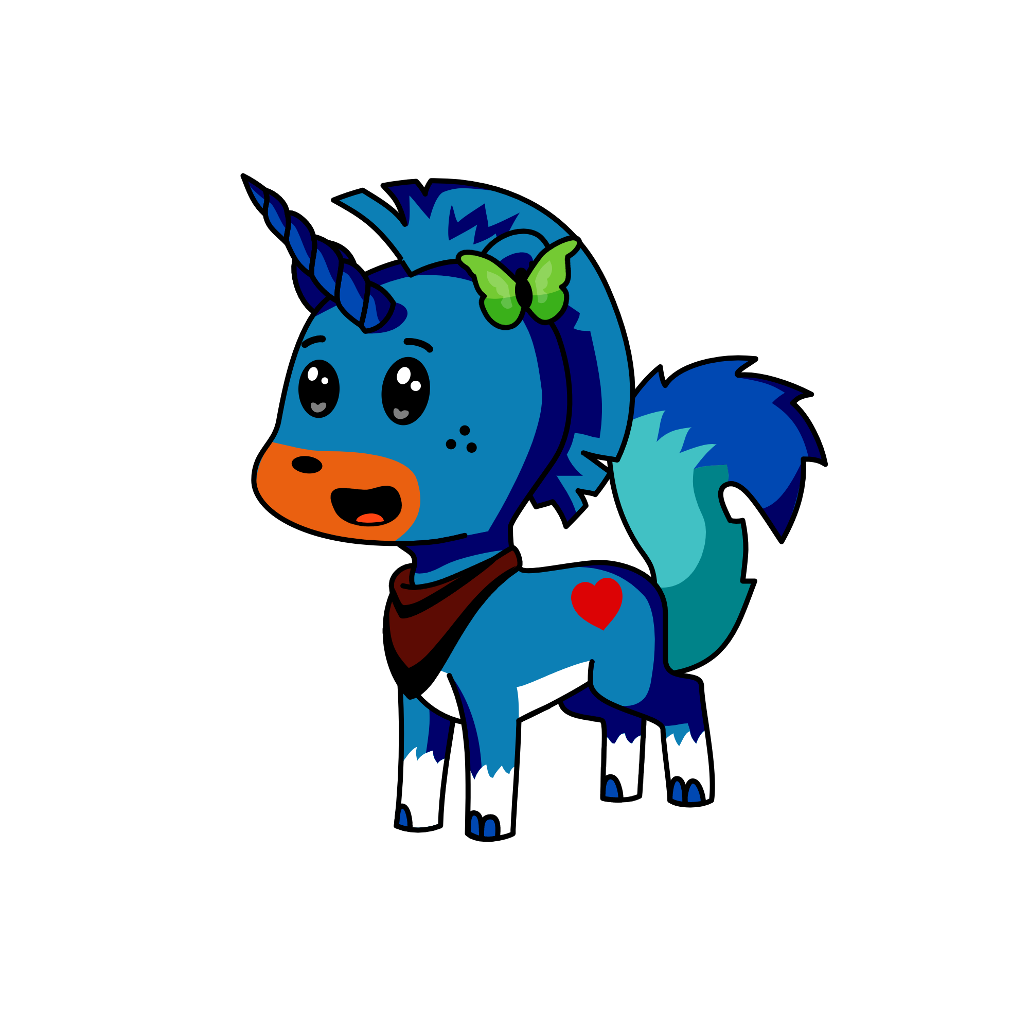 Holly, the unicorn