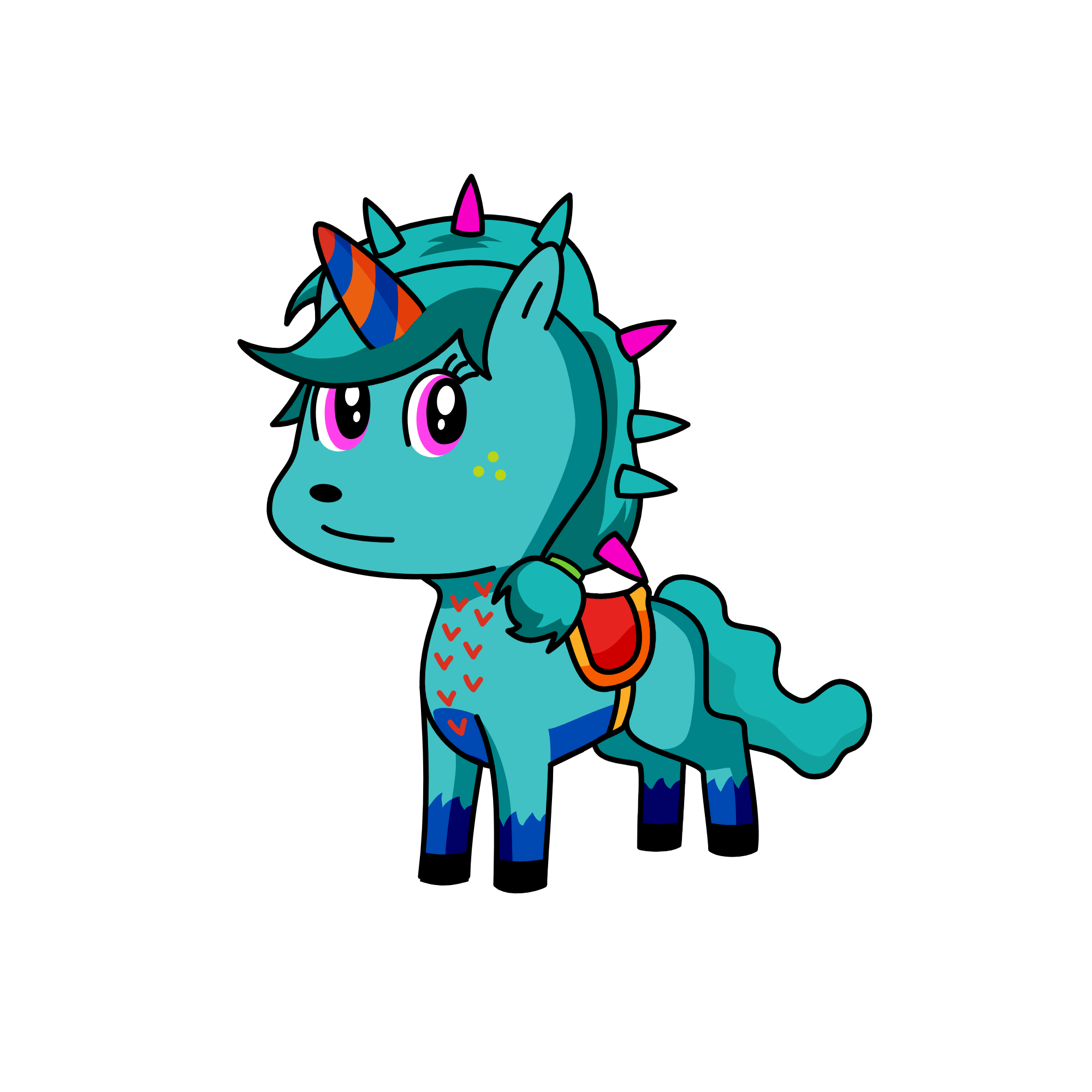 Pearl, the unicorn