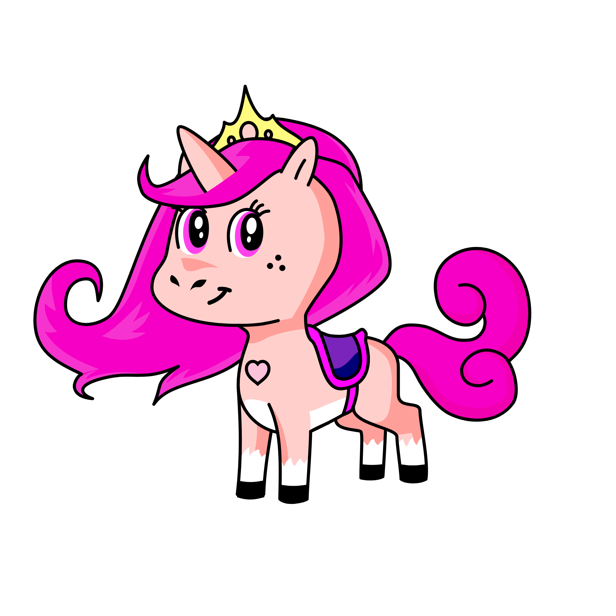 Princess Love, the unicorn
