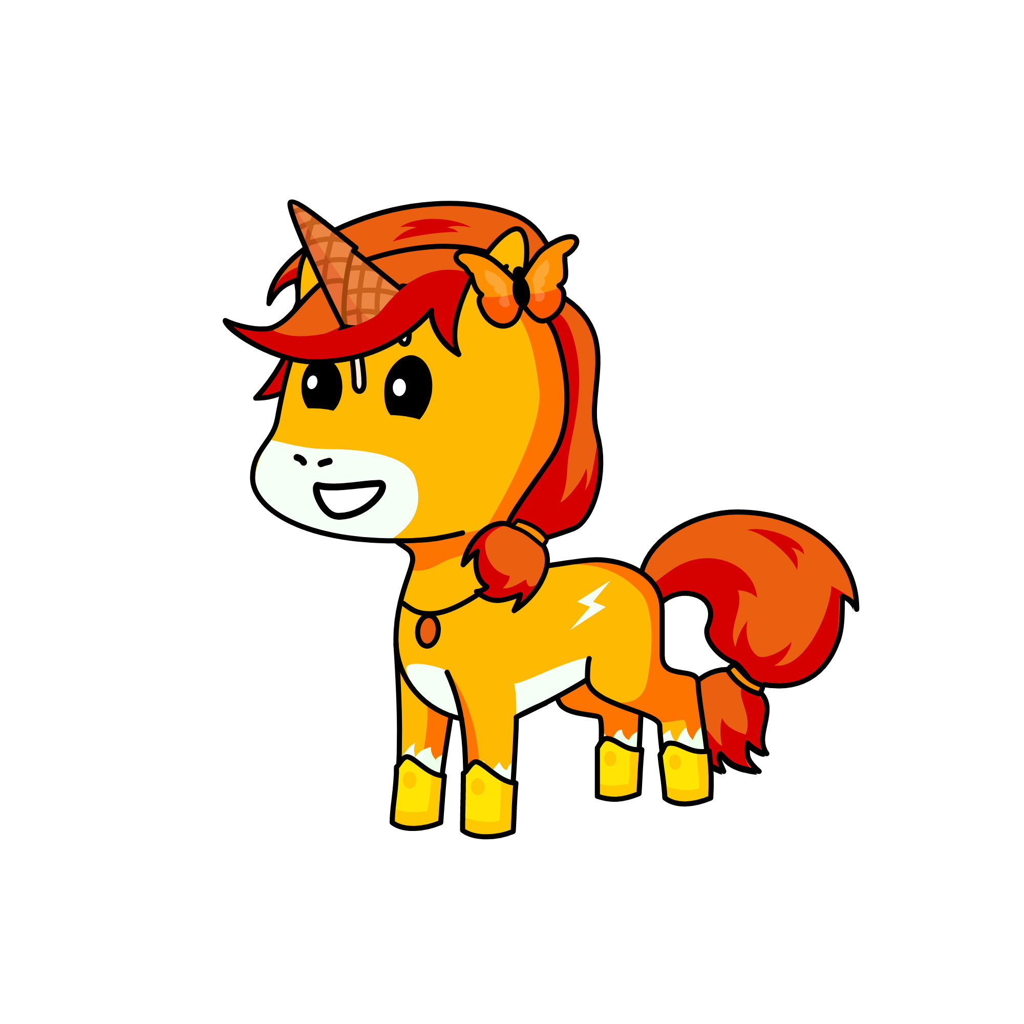 Ice creamcorn, the unicorn