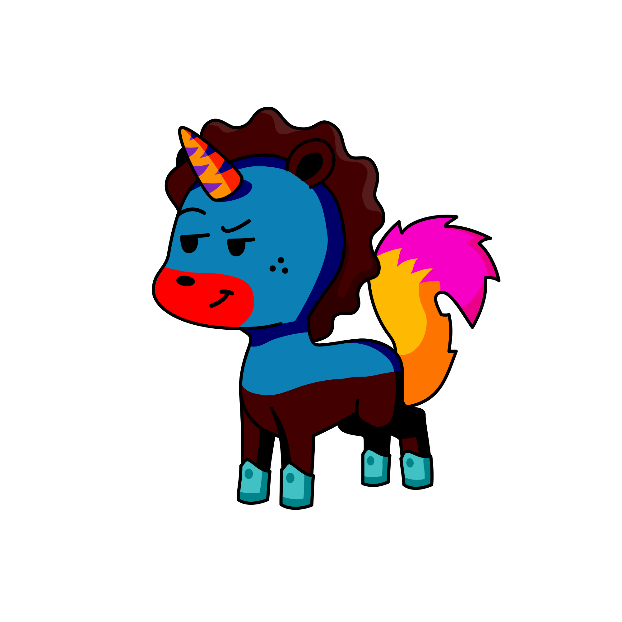 Rag, the unicorn