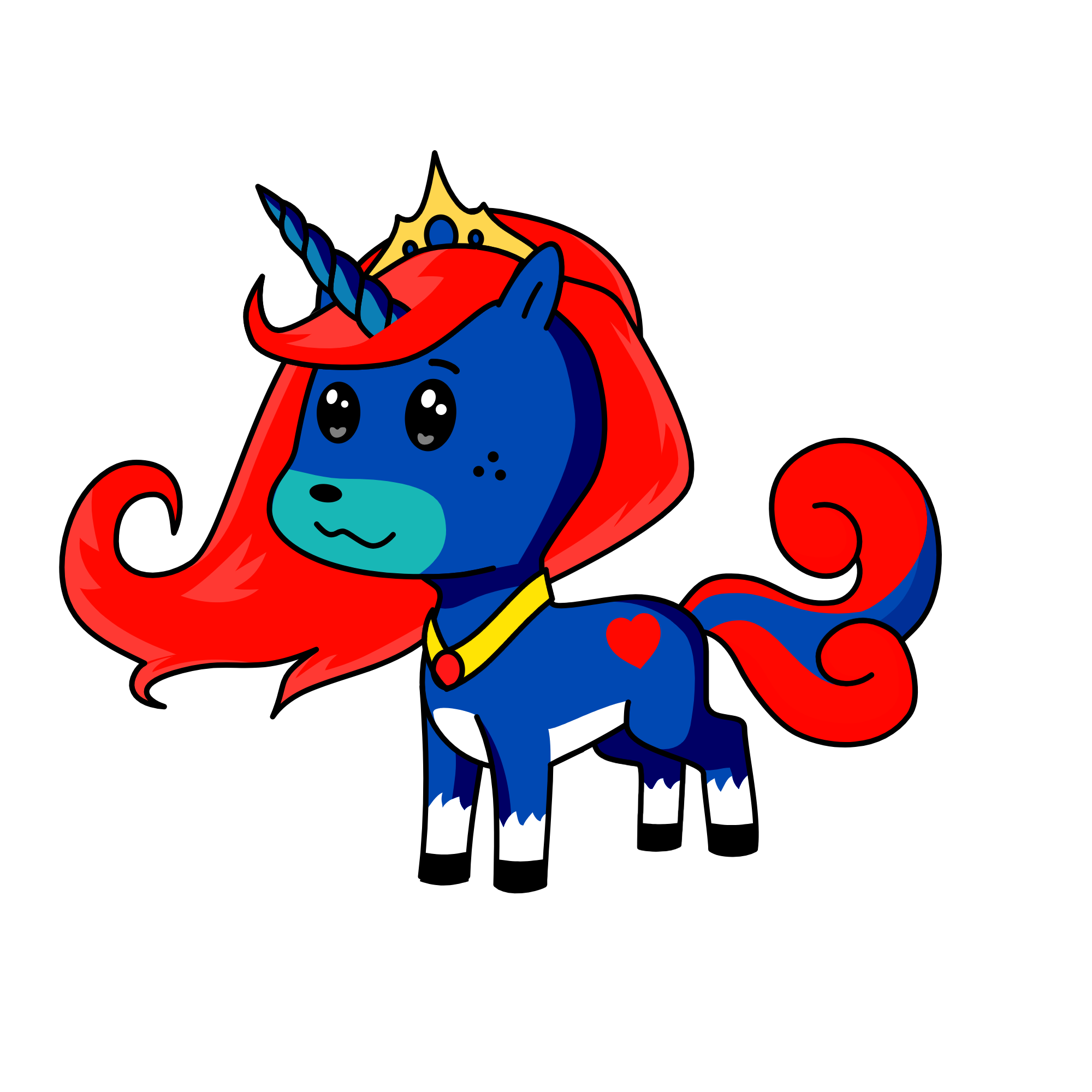 queen canada, the unicorn