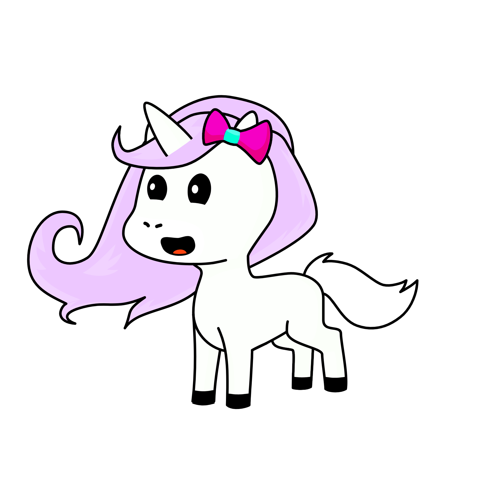 Lucky, the unicorn