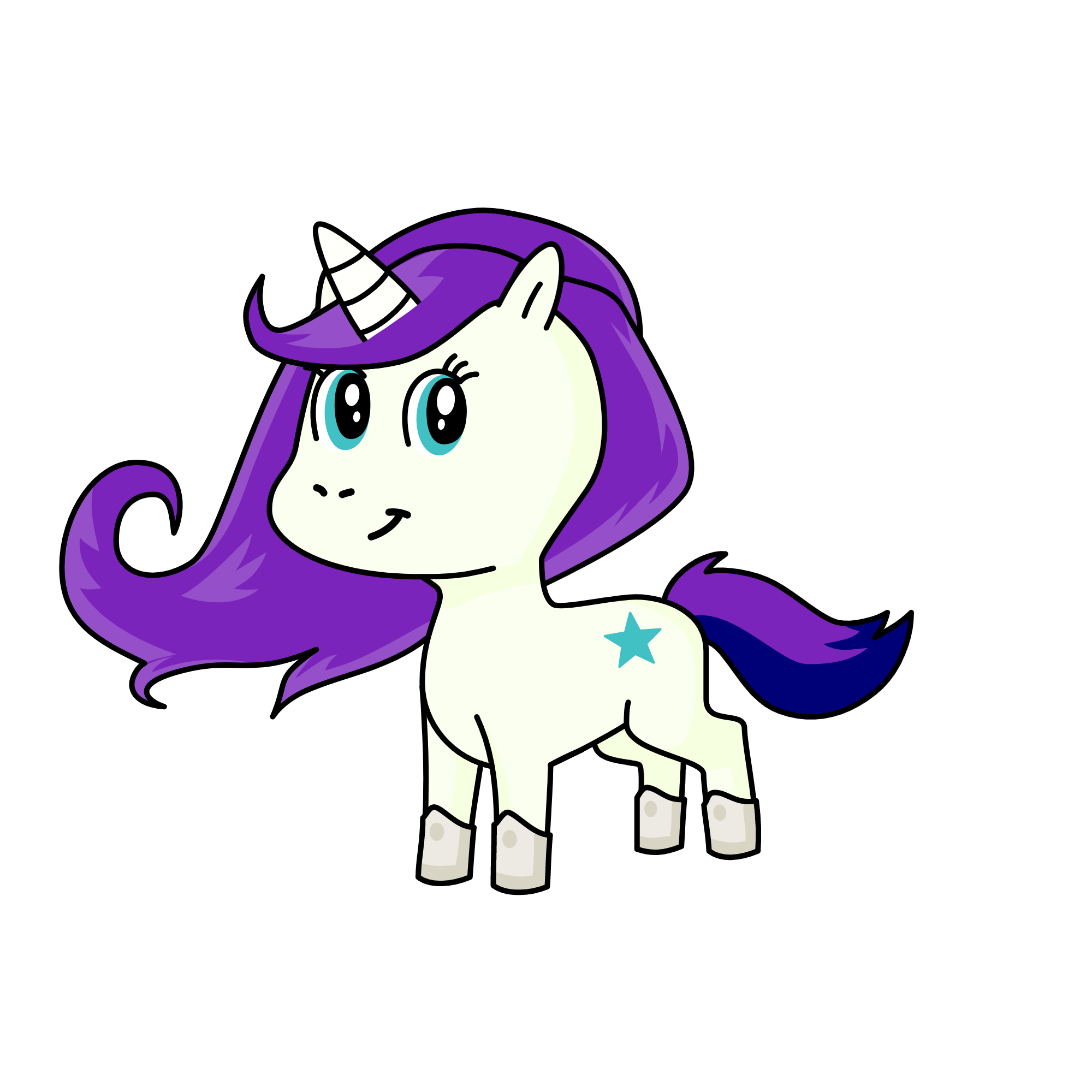 Rarity, the unicorn