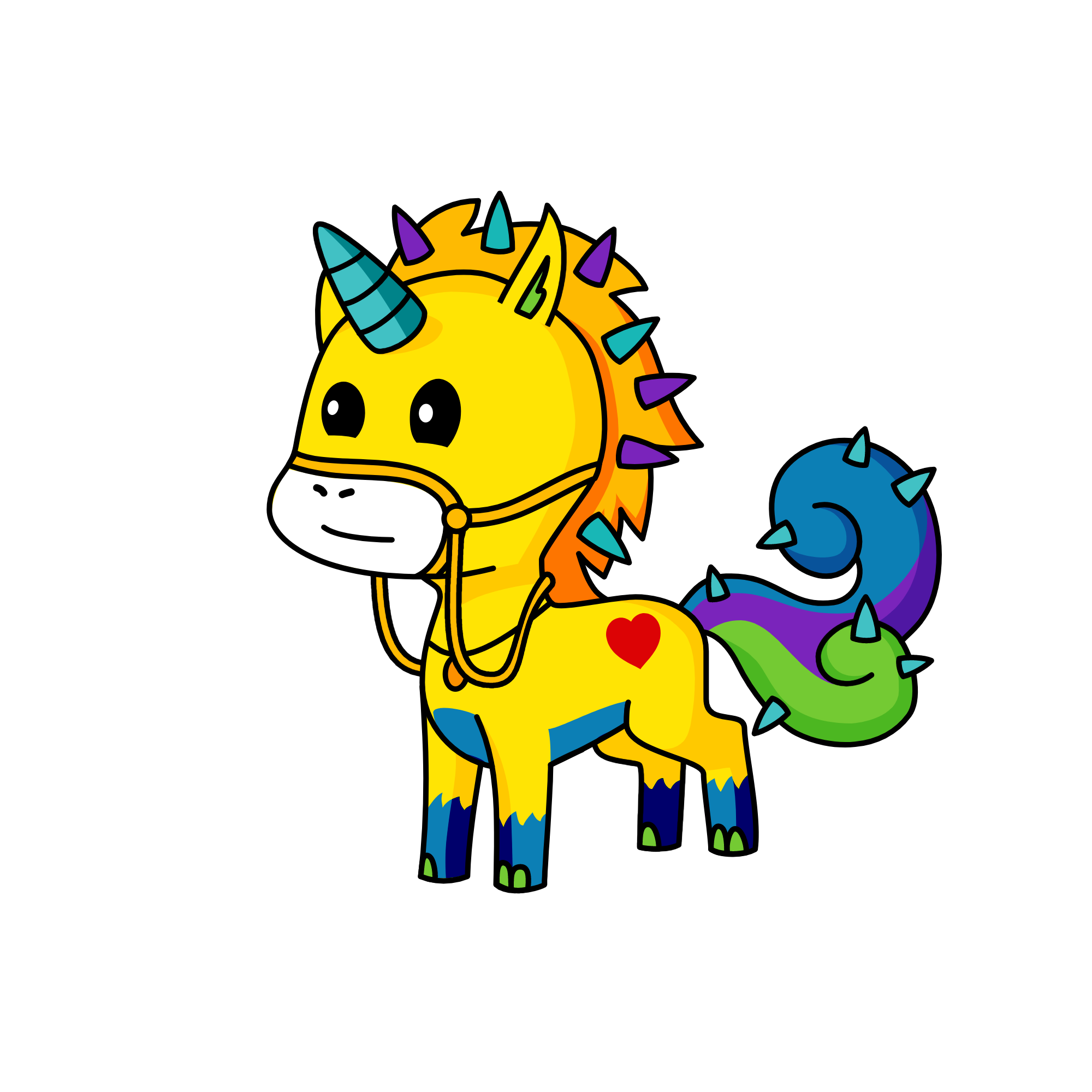 f, the unicorn