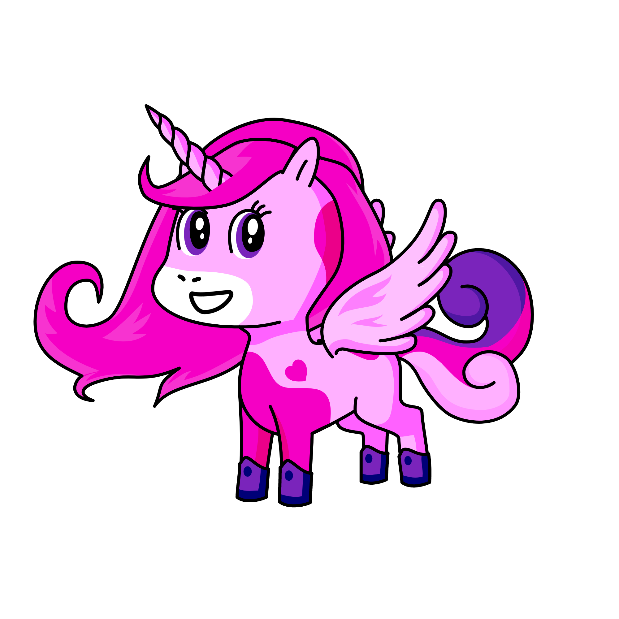 Lea Ash fan, the unicorn