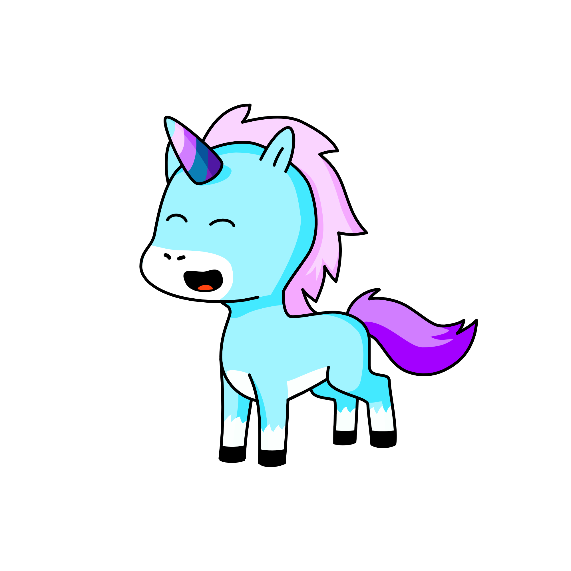 Icicle, the unicorn