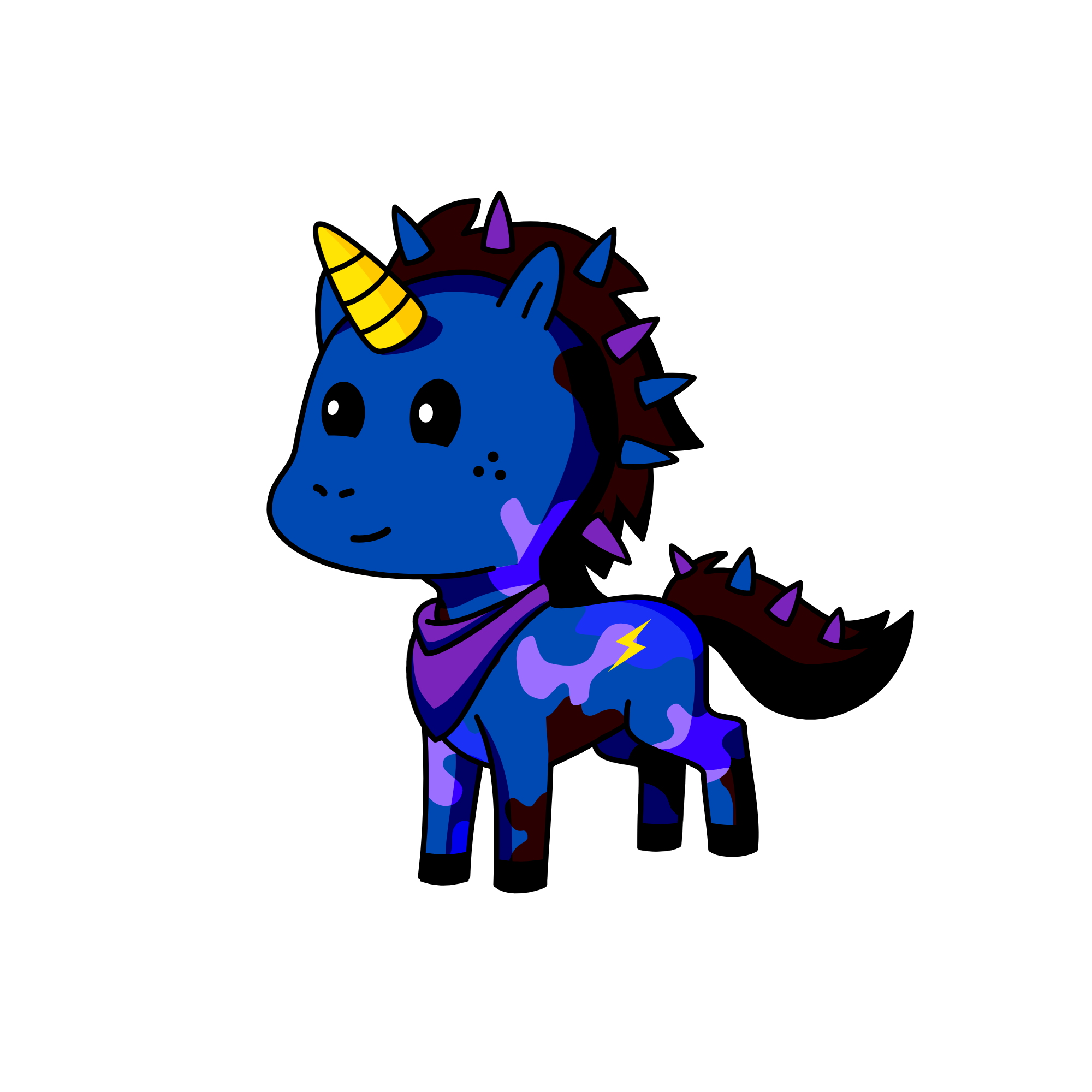 Streak, the unicorn