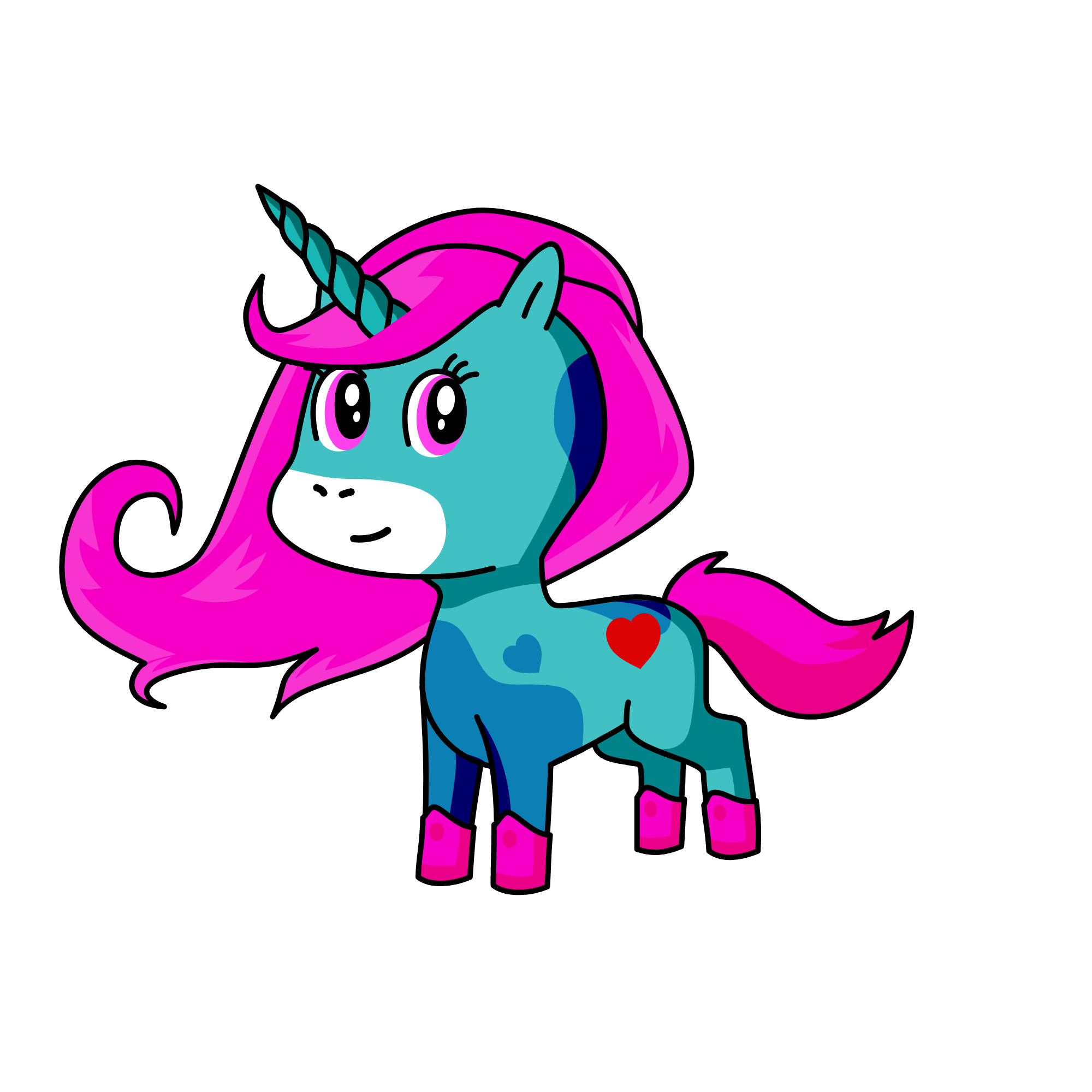 emily, the unicorn