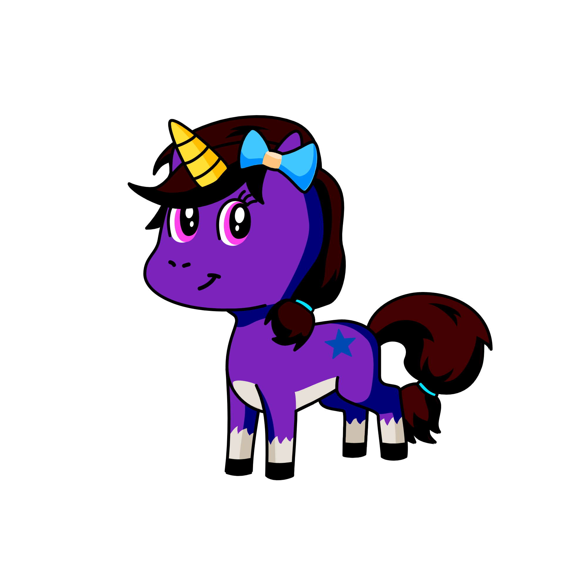 moon, the unicorn