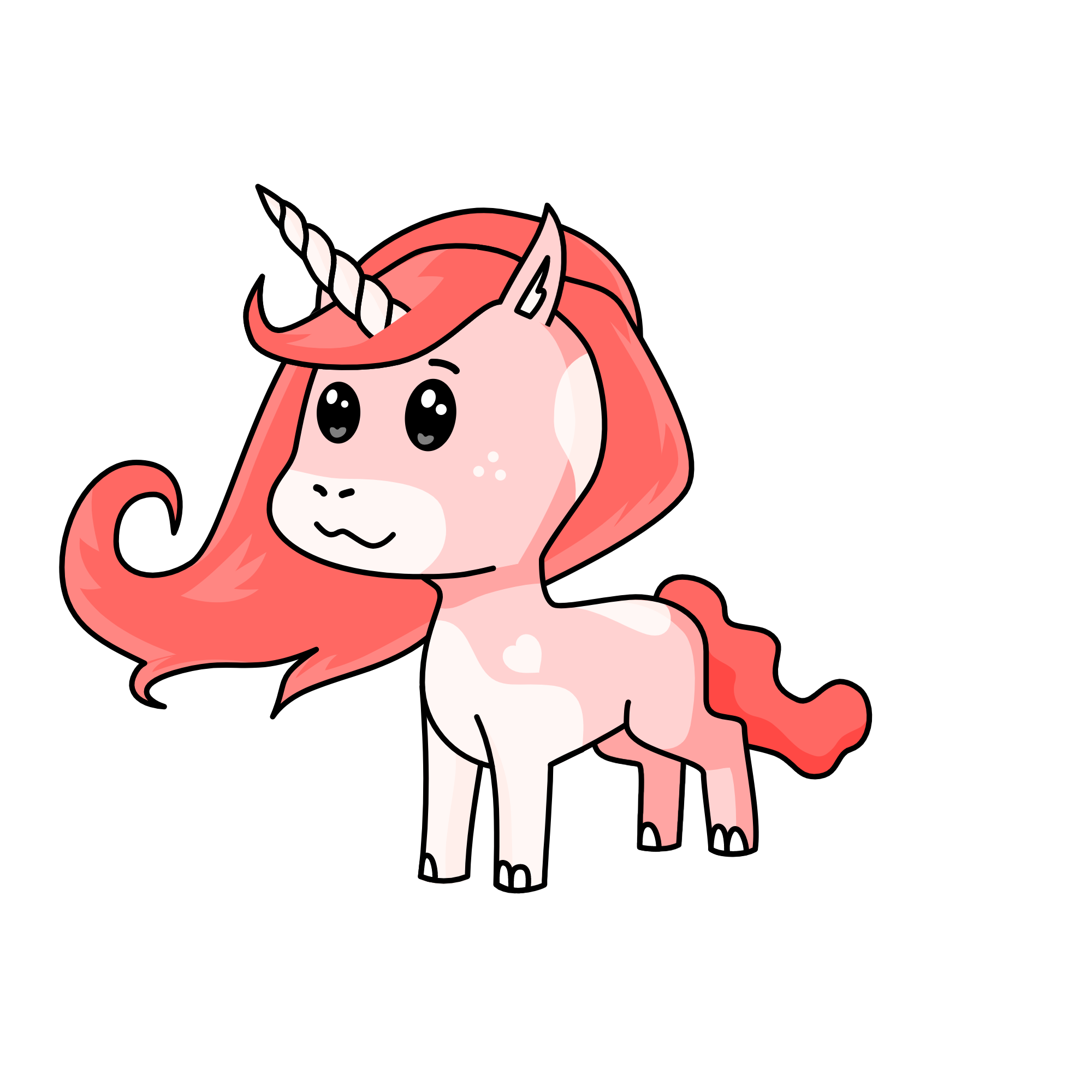 Strawberry , the unicorn