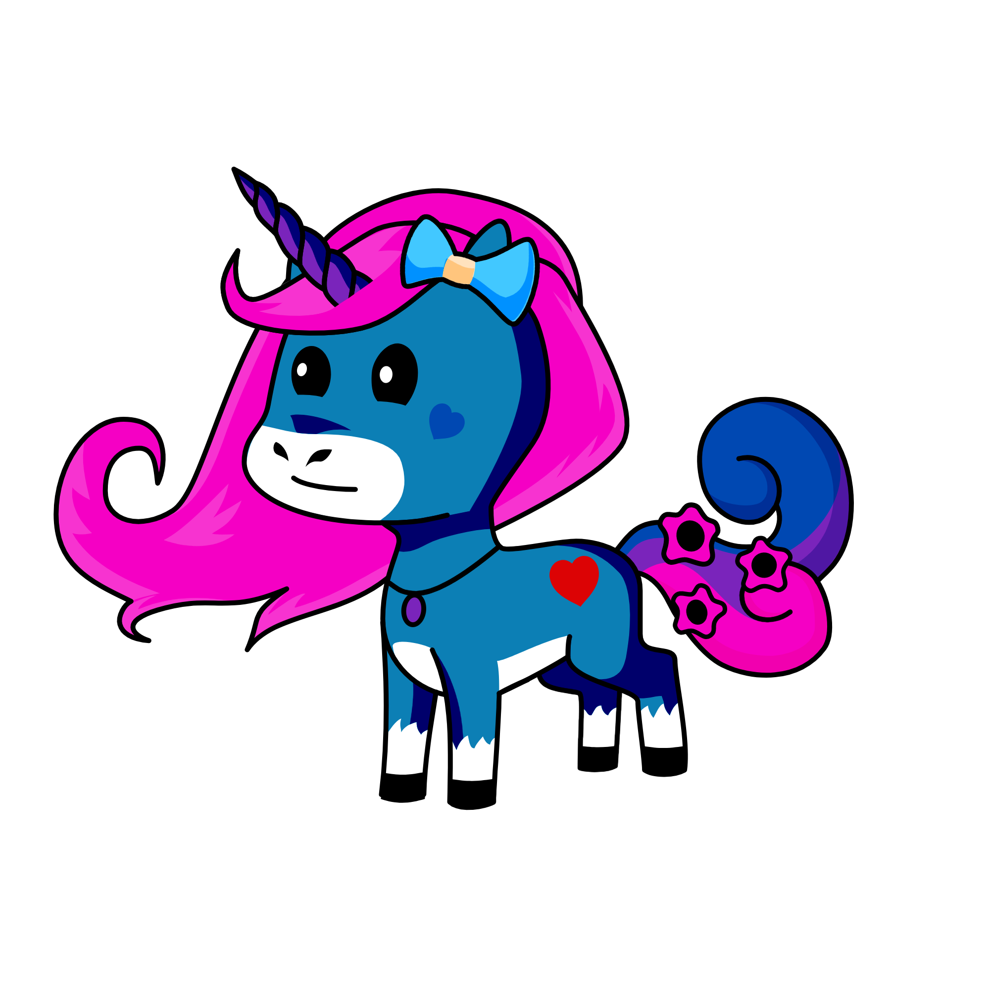raindow, the unicorn