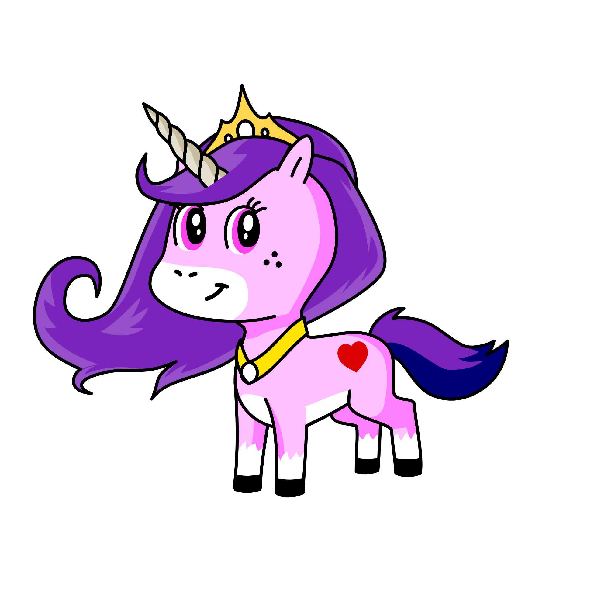 princess polly, the unicorn