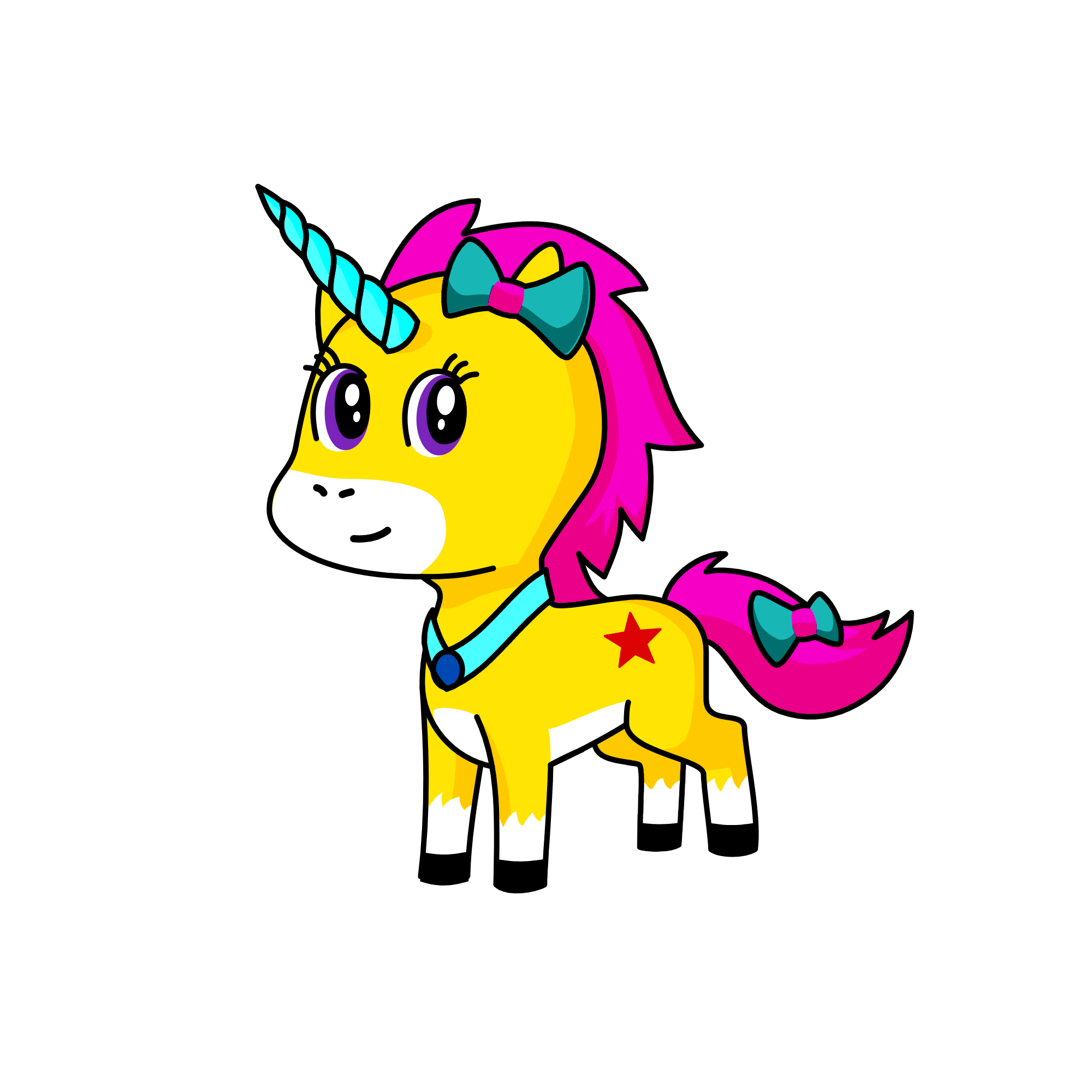 amazing amina , the unicorn