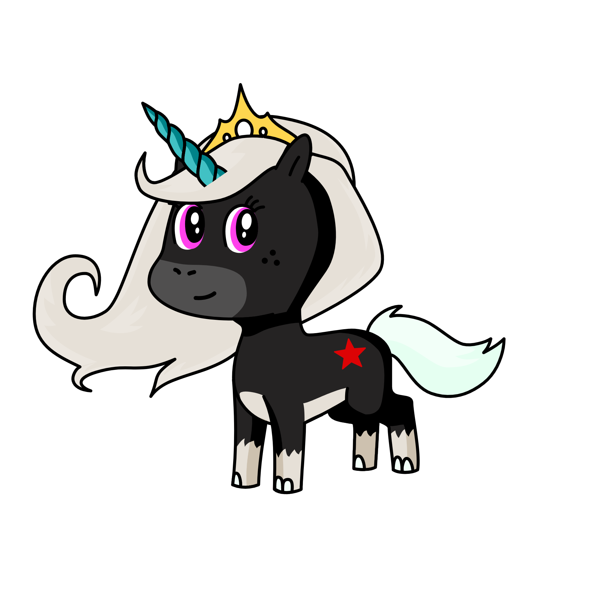 dusty, the unicorn
