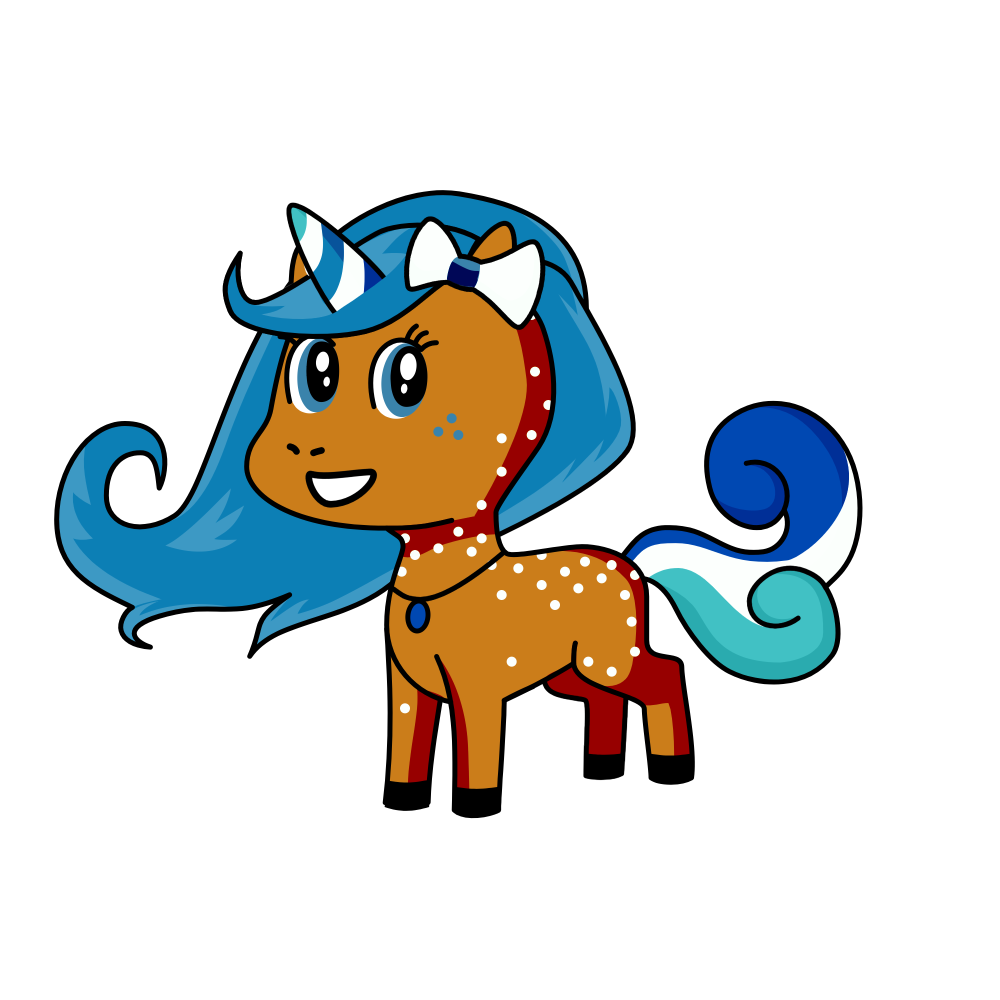 Cupcake, the unicorn