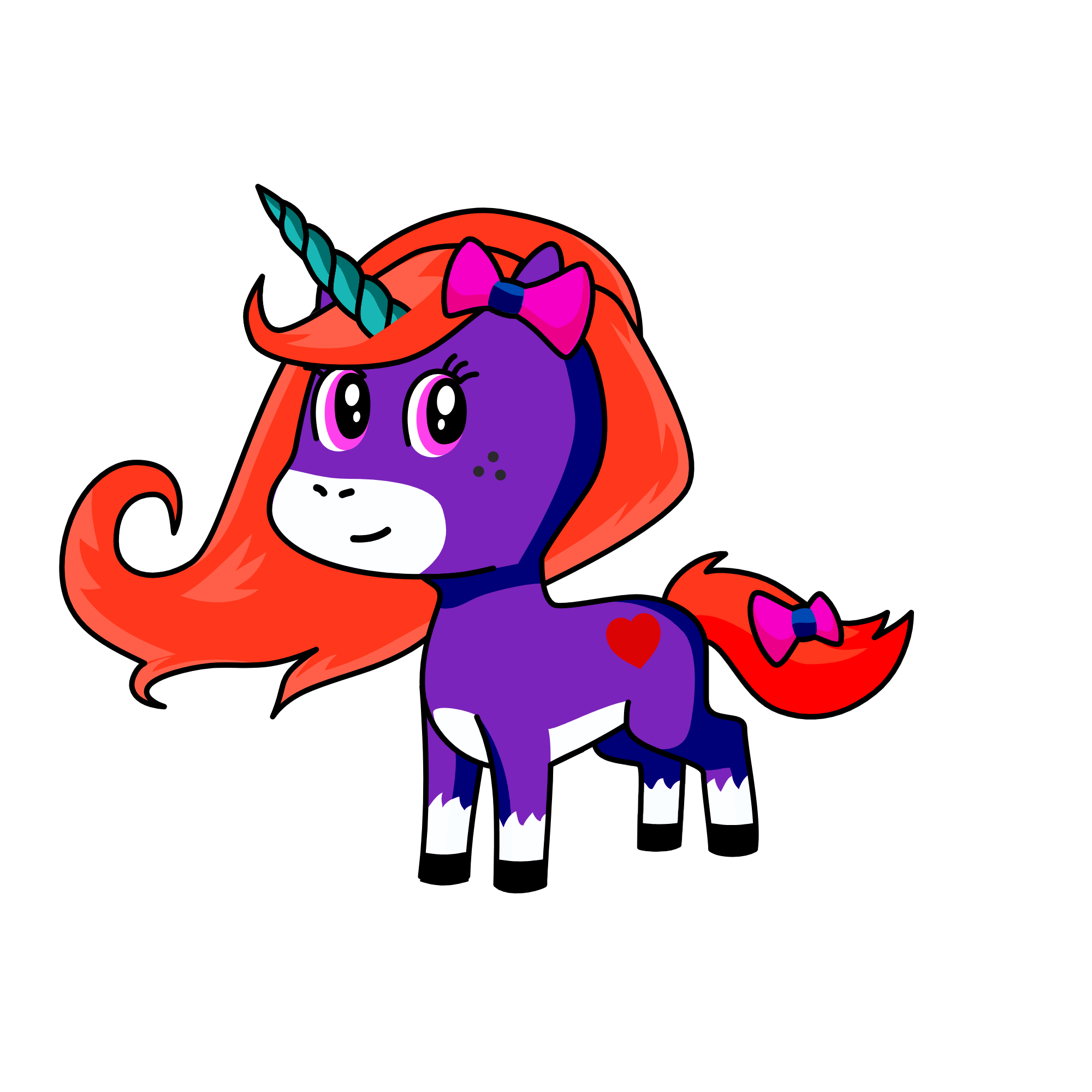 Beauty Breeze, the unicorn