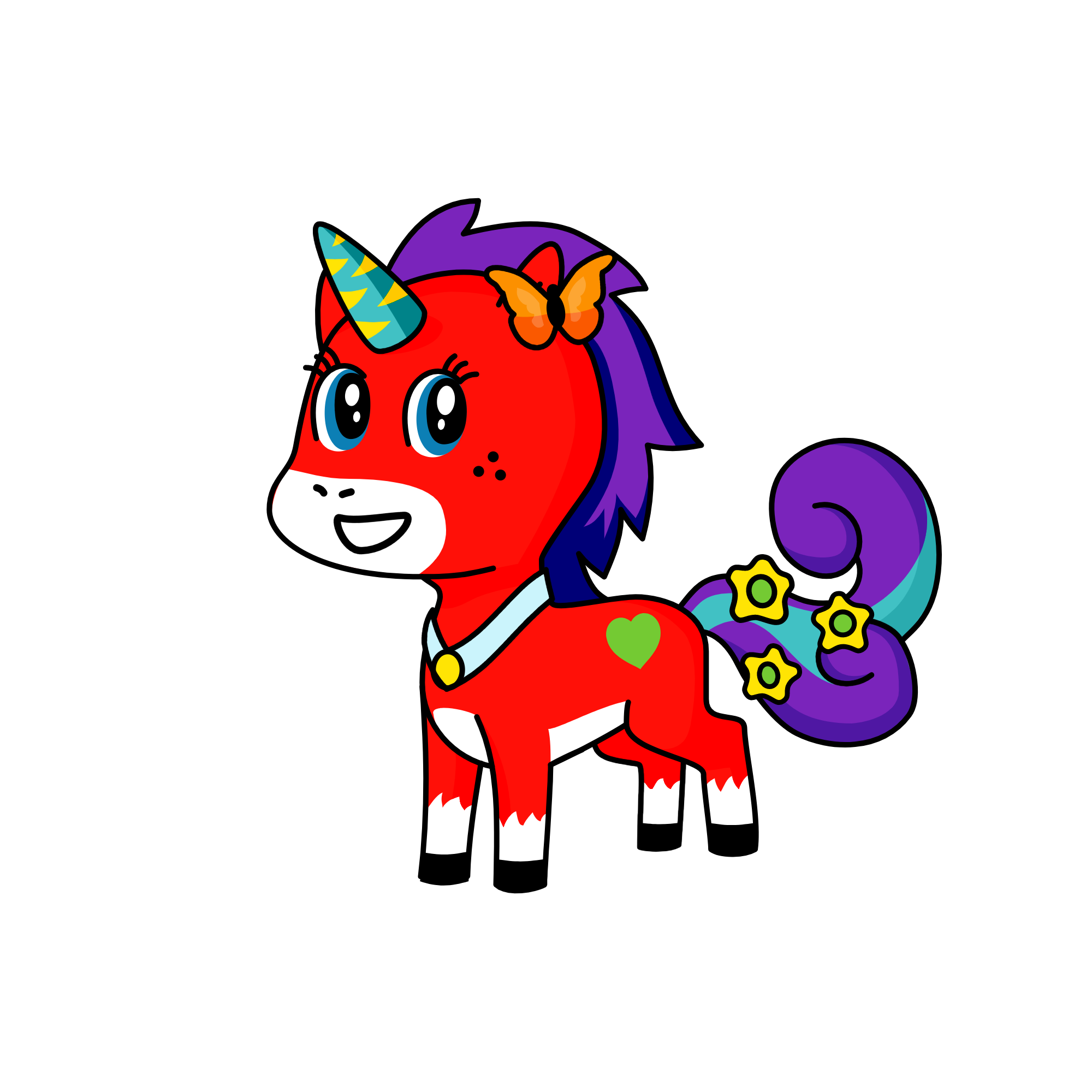 summer, the unicorn