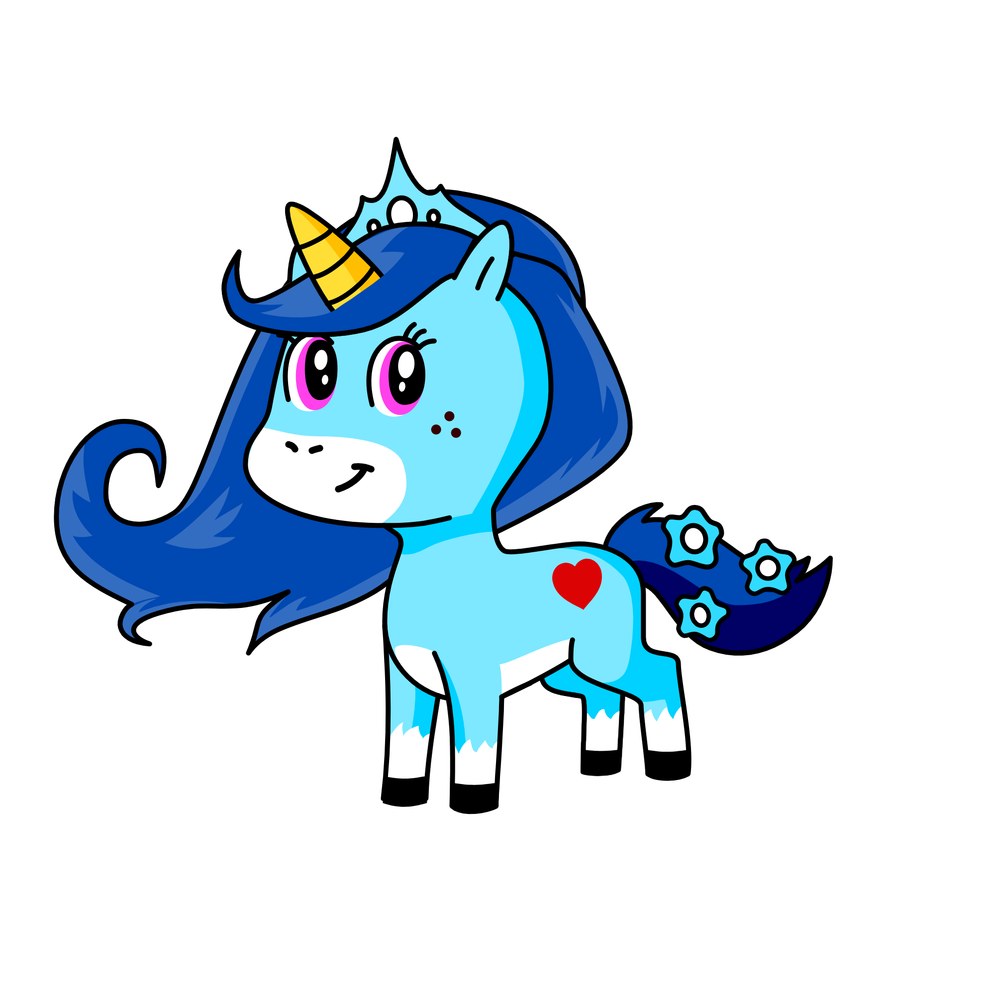 winter willow, the unicorn