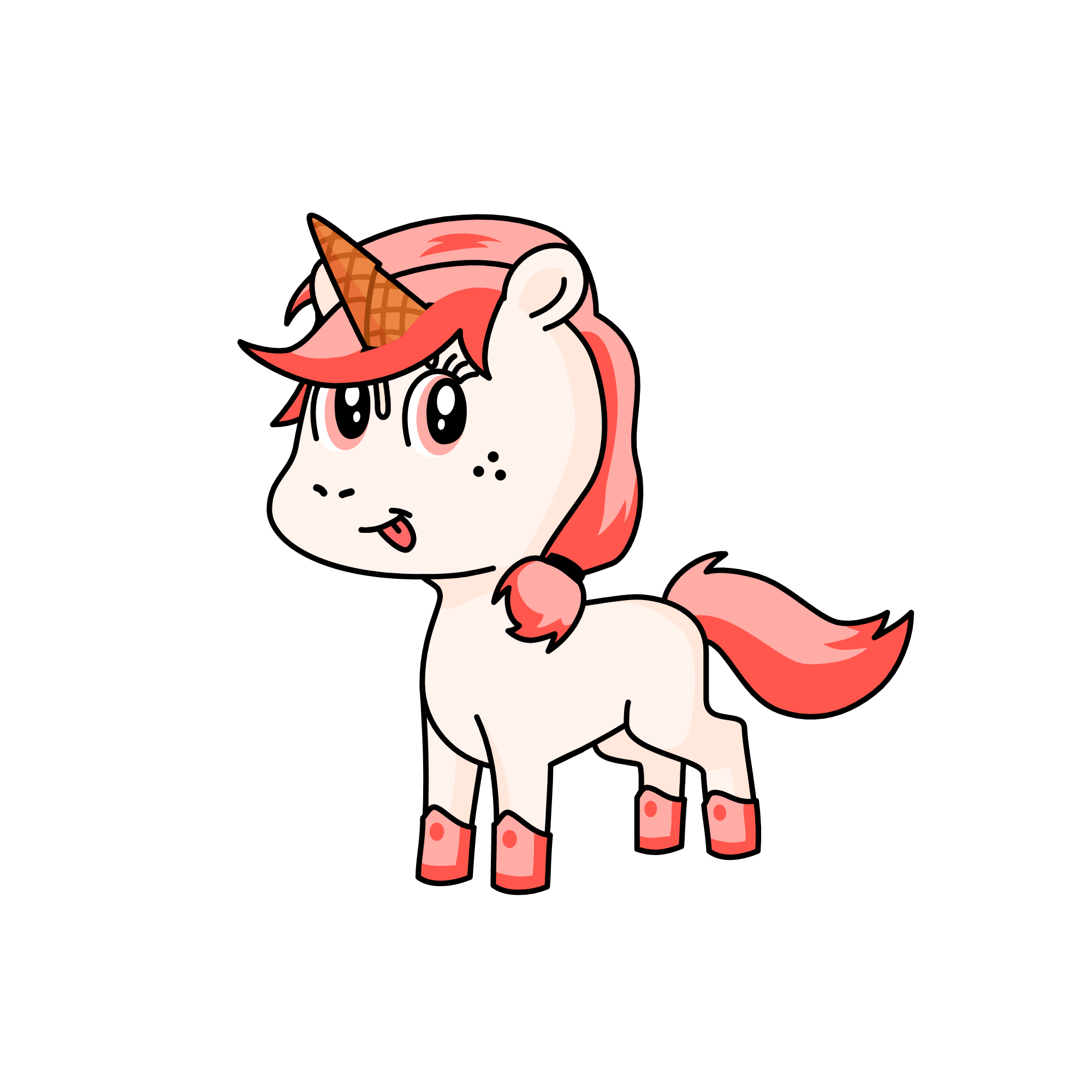 Icecream, the unicorn