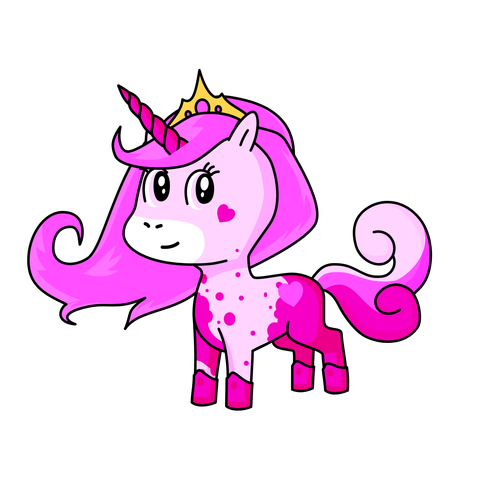 cupcake, the unicorn