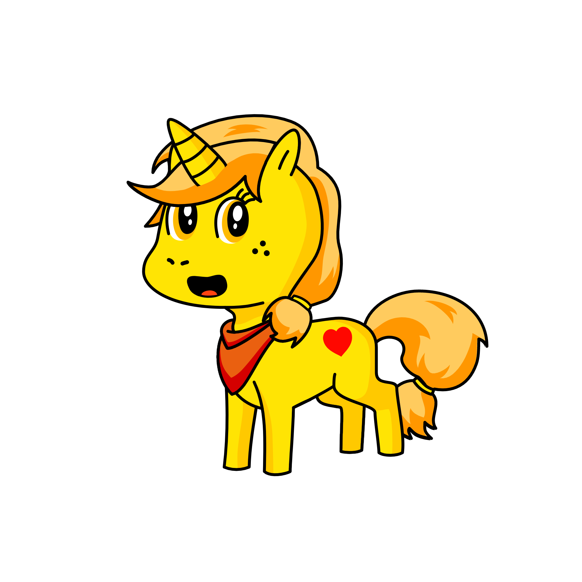 Applejack, the unicorn