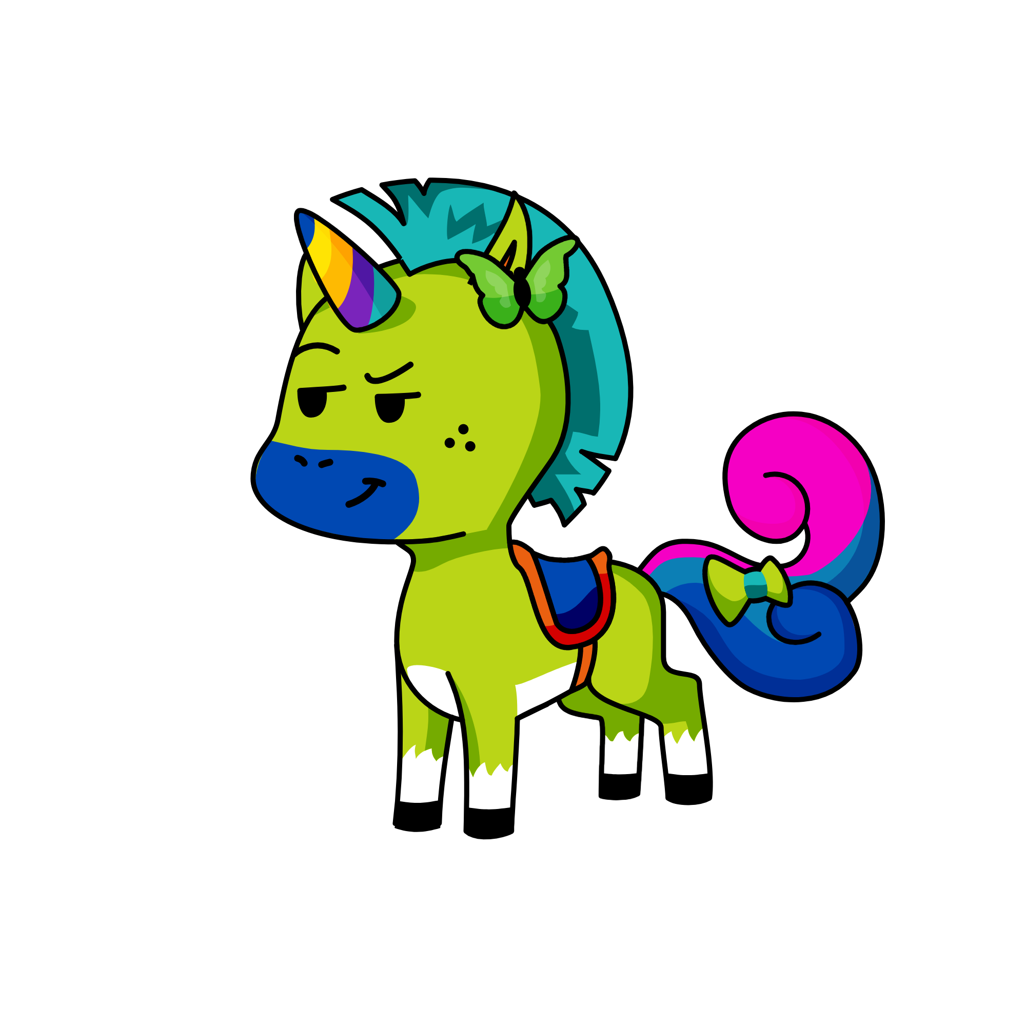 I Hate Everything, the unicorn