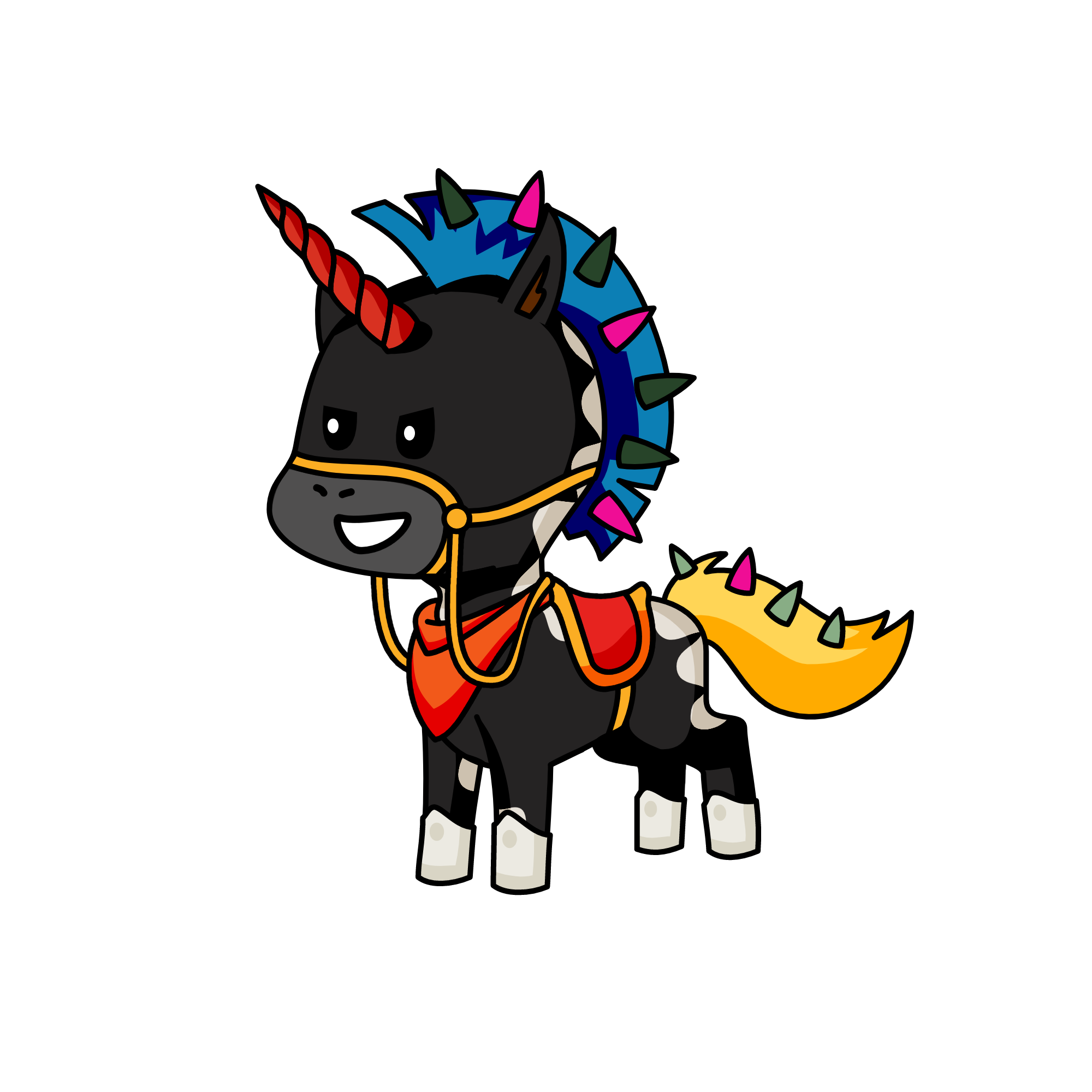 Nightmare, the unicorn