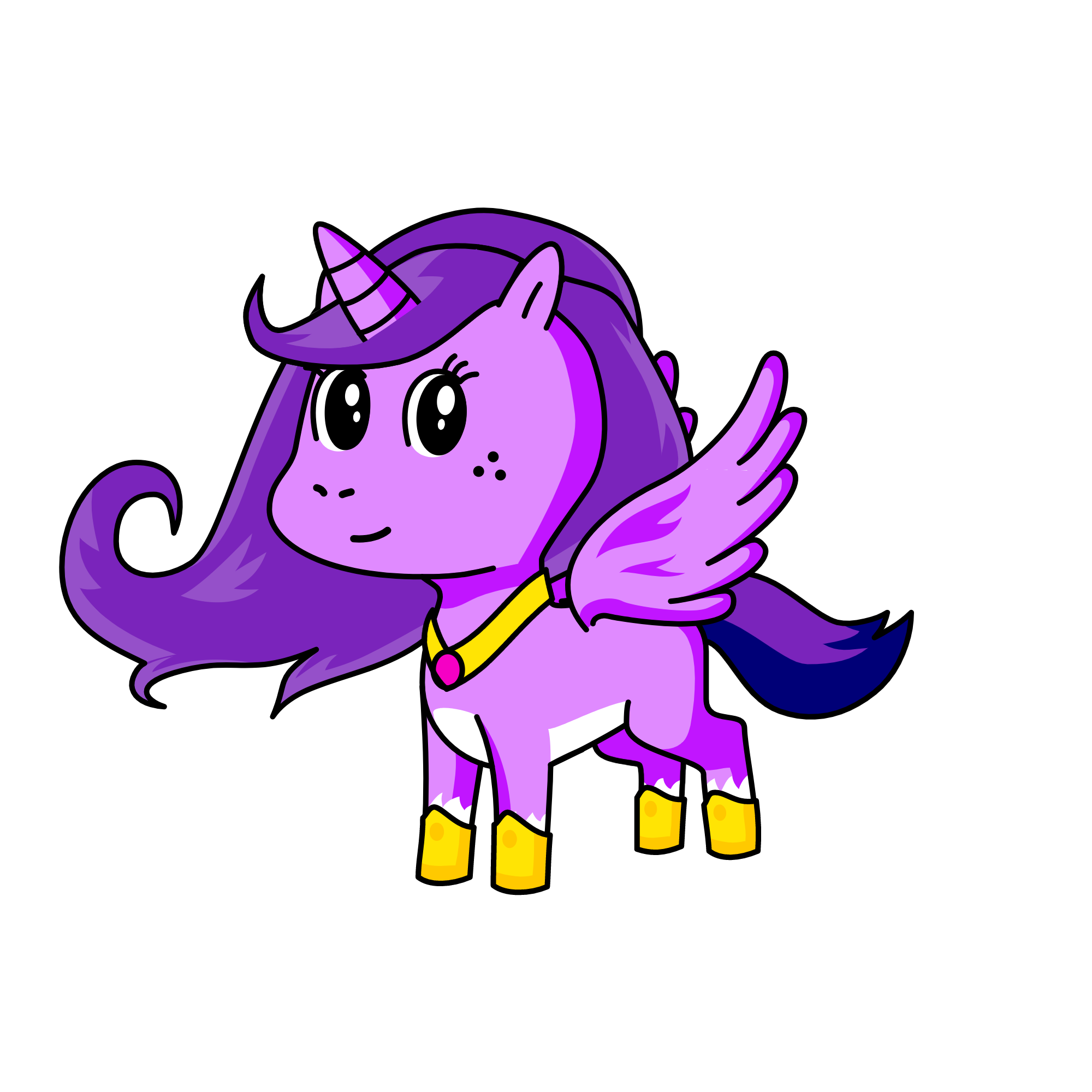 Princess Twilight Sparkle, the unicorn