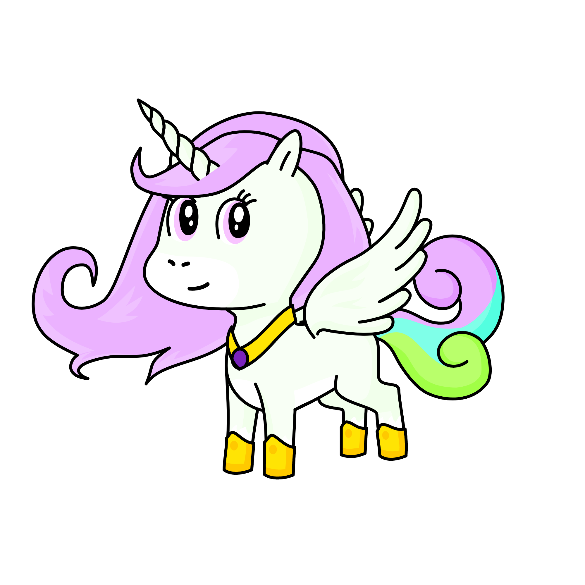 Princess Celestia, the unicorn