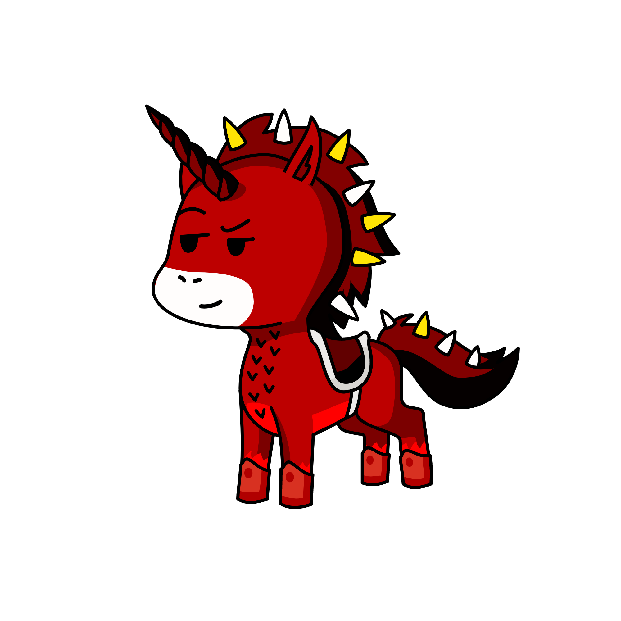 RED IS SUS, the unicorn