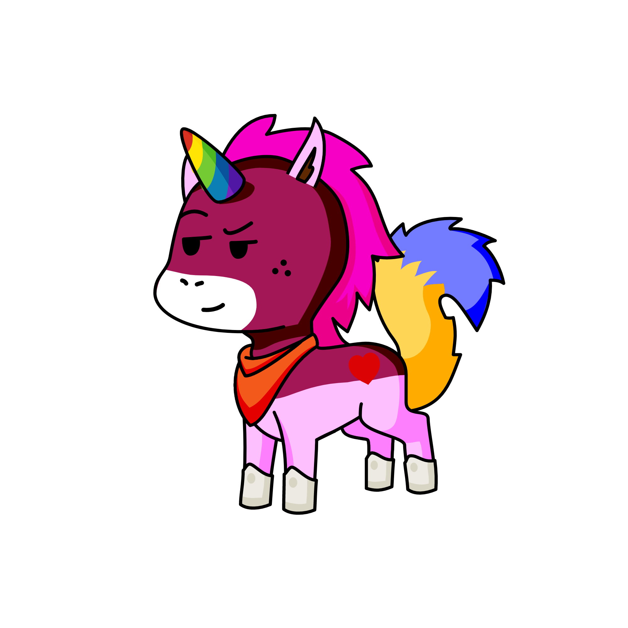 bad boy, the unicorn