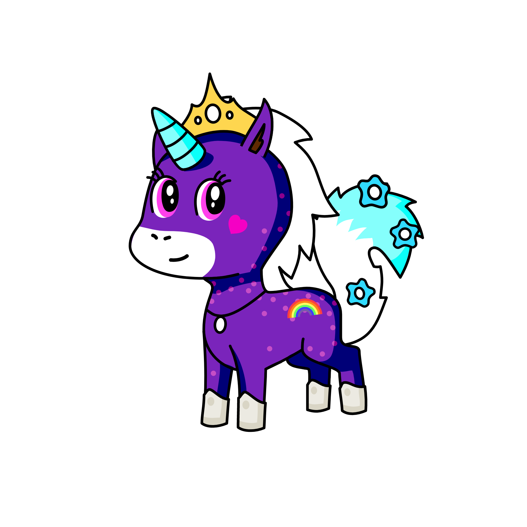 Dayanara, the unicorn