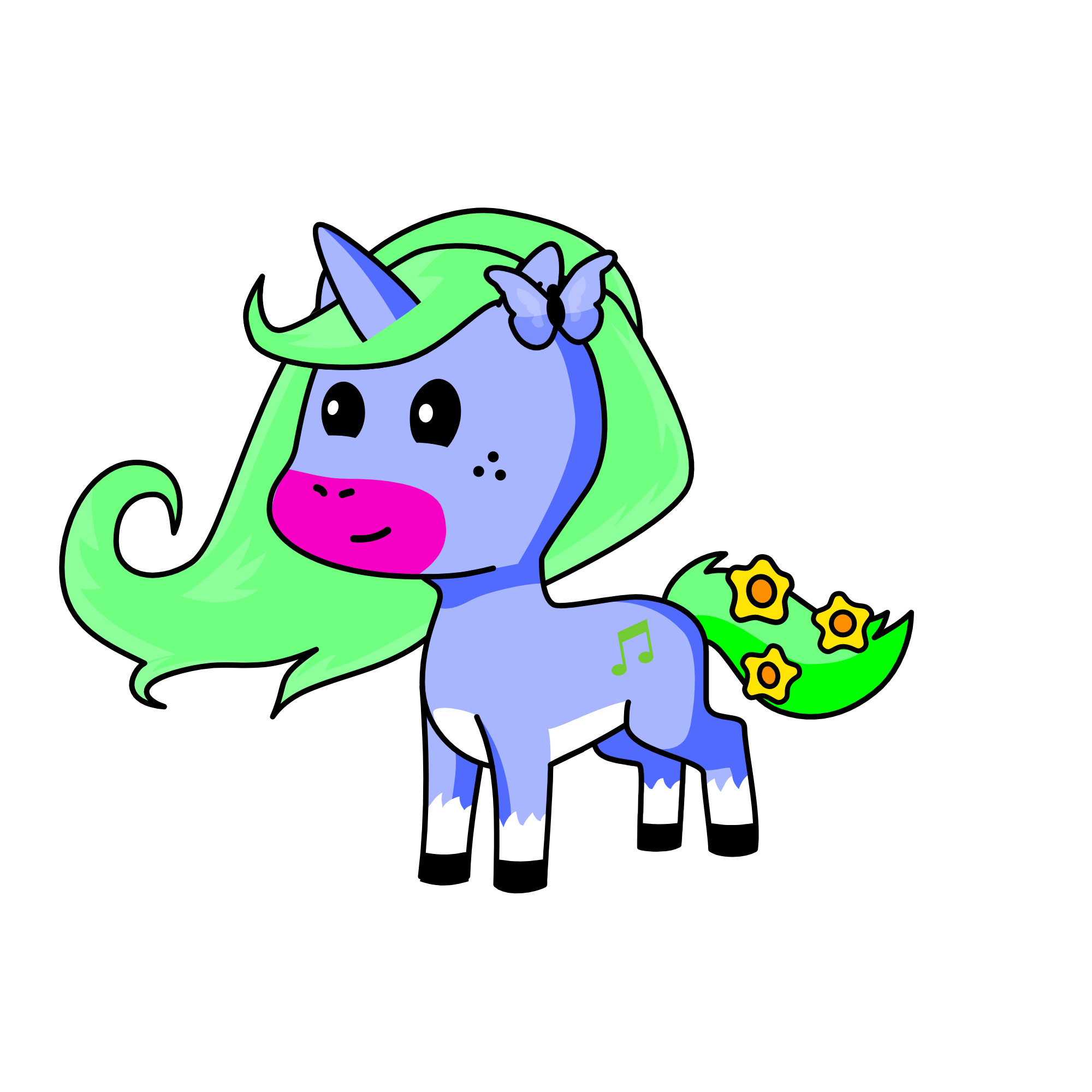 Clever, the unicorn