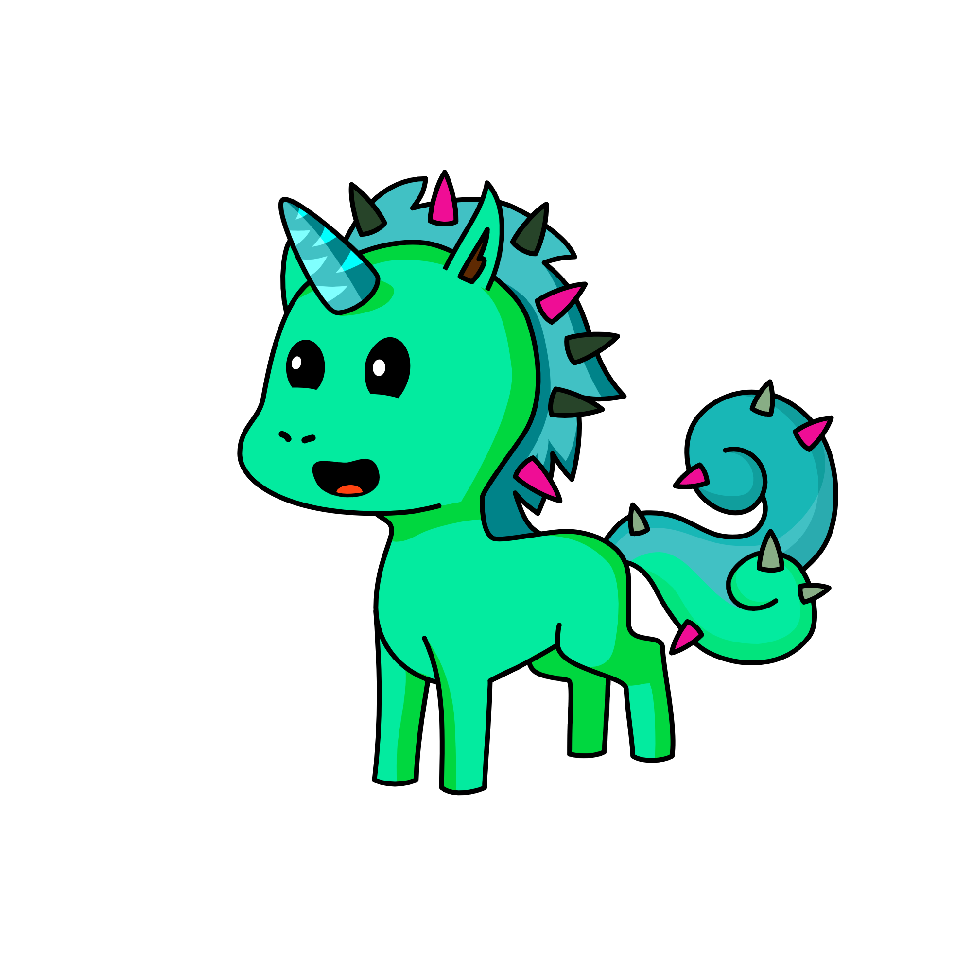 Turtle, the unicorn