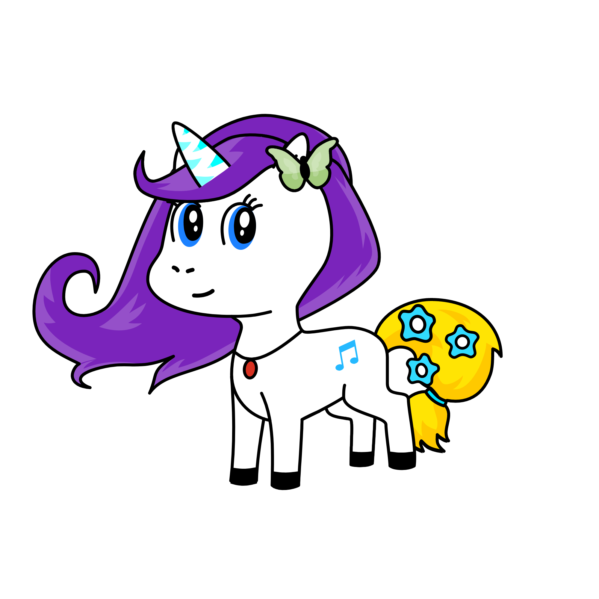 my fhirends, the unicorn