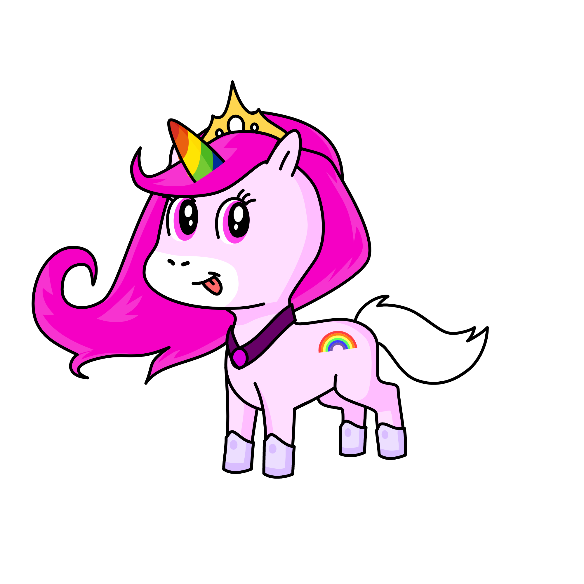 pinkie, the unicorn