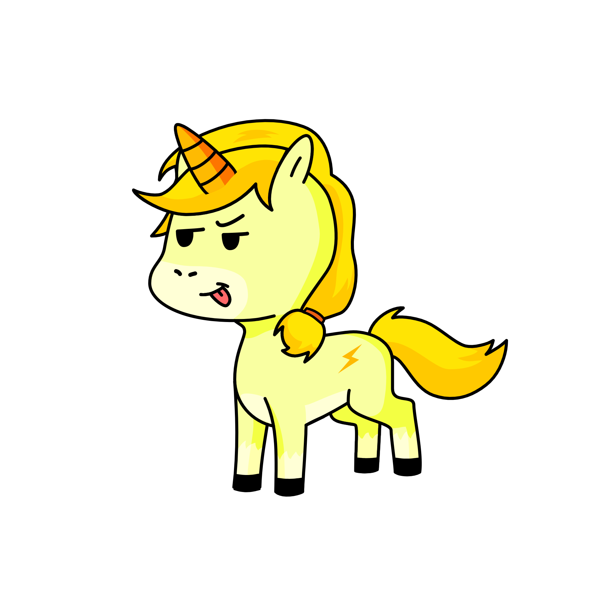 And Peggy, the unicorn