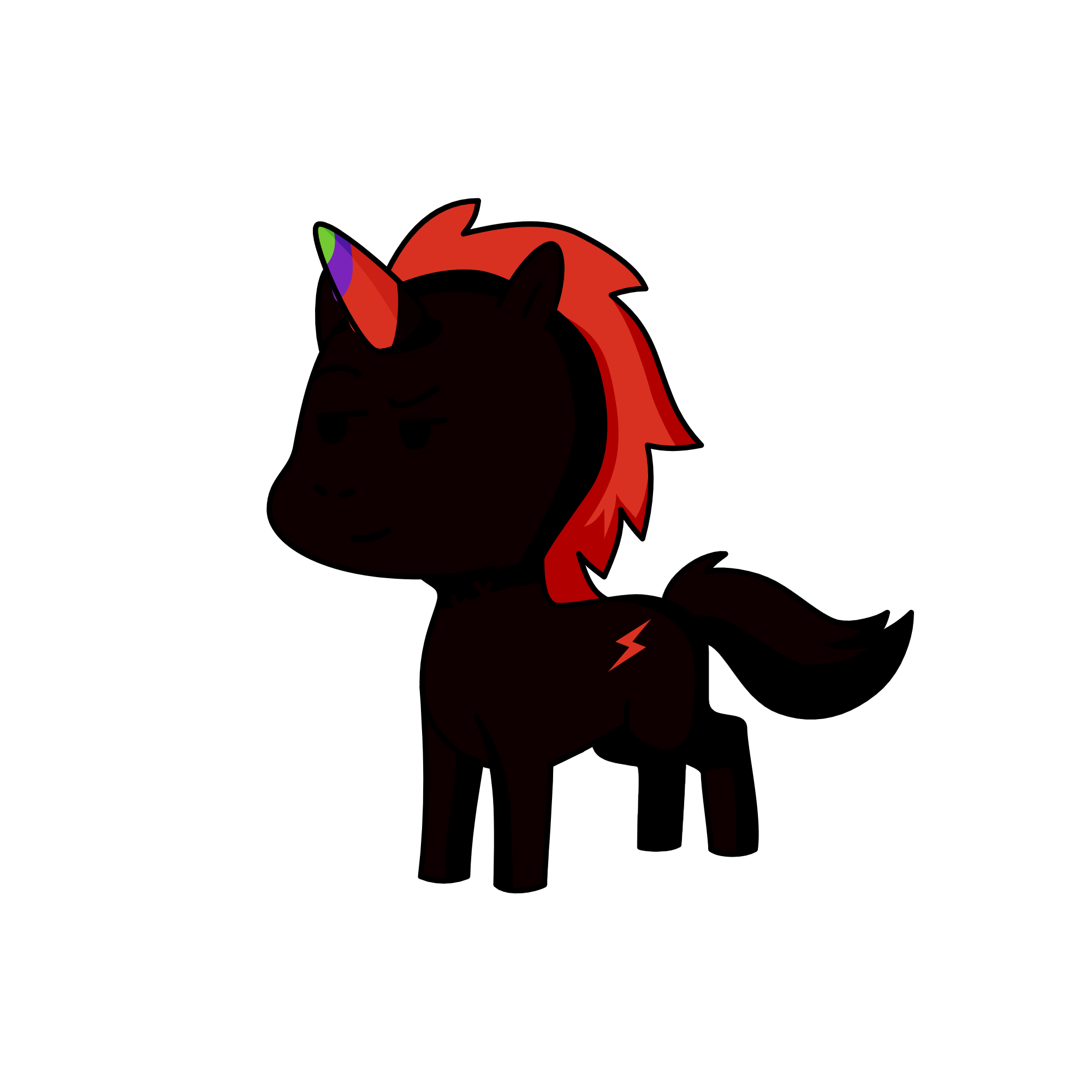 night unicorn, the unicorn