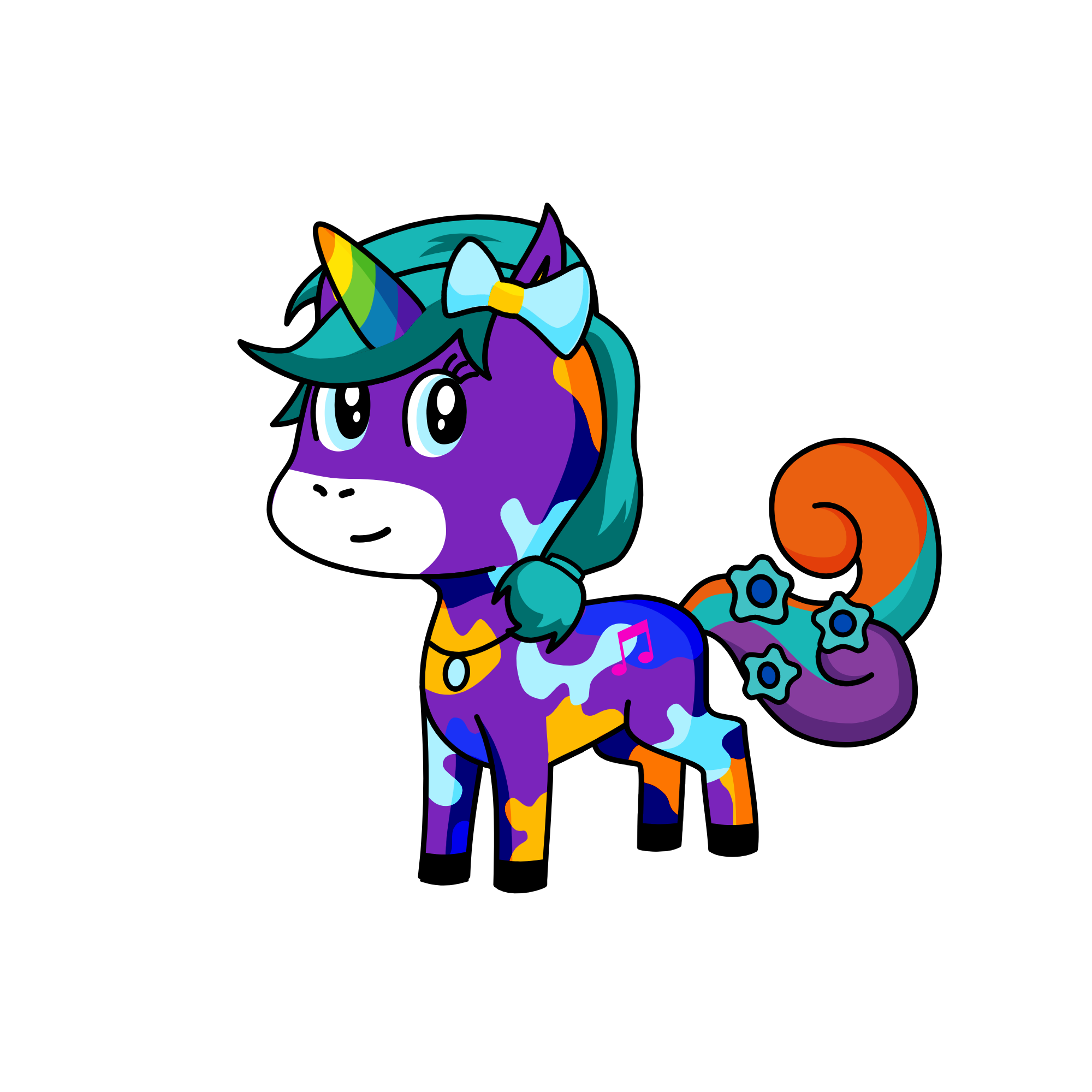 Sweety, the unicorn