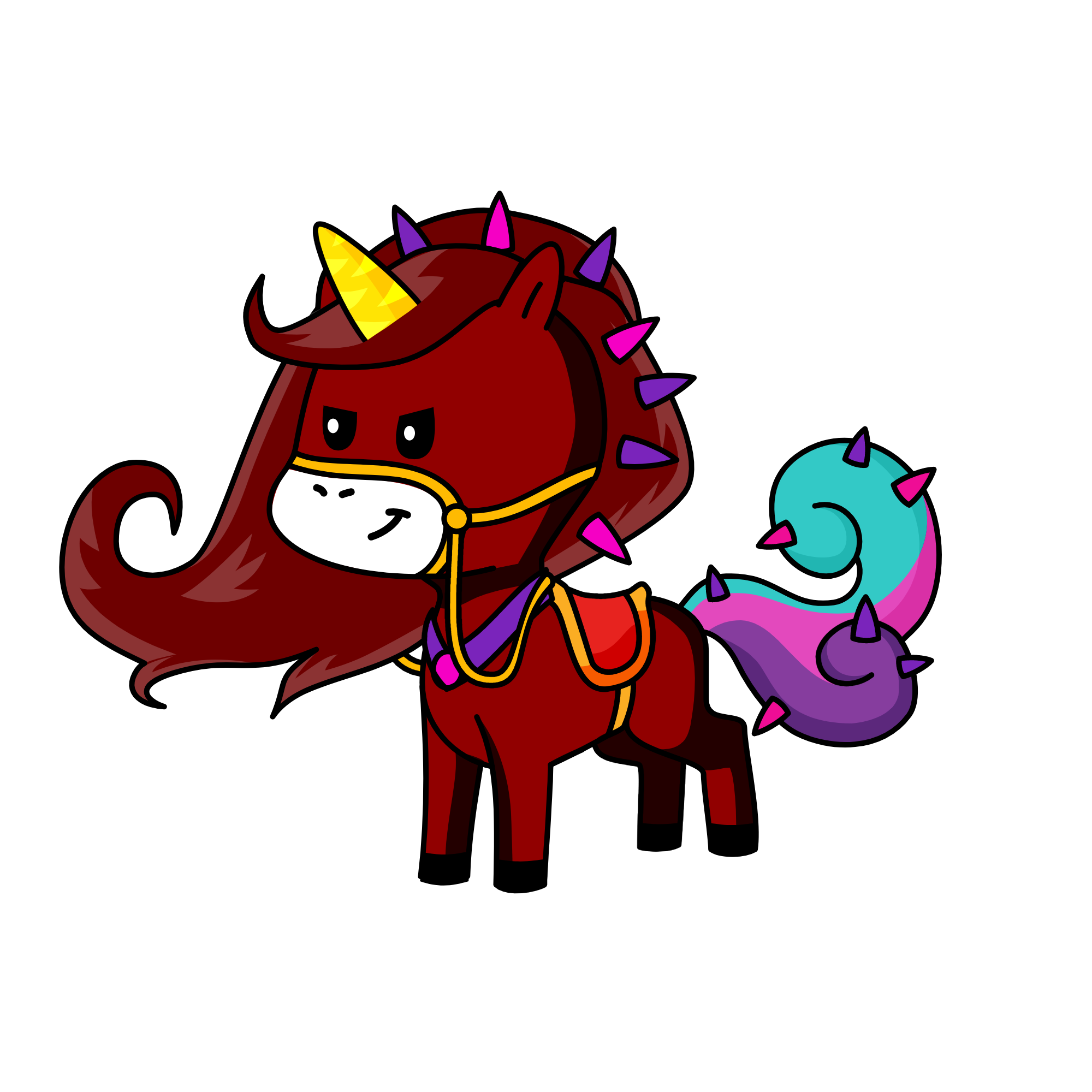 Ice cream lover, the unicorn