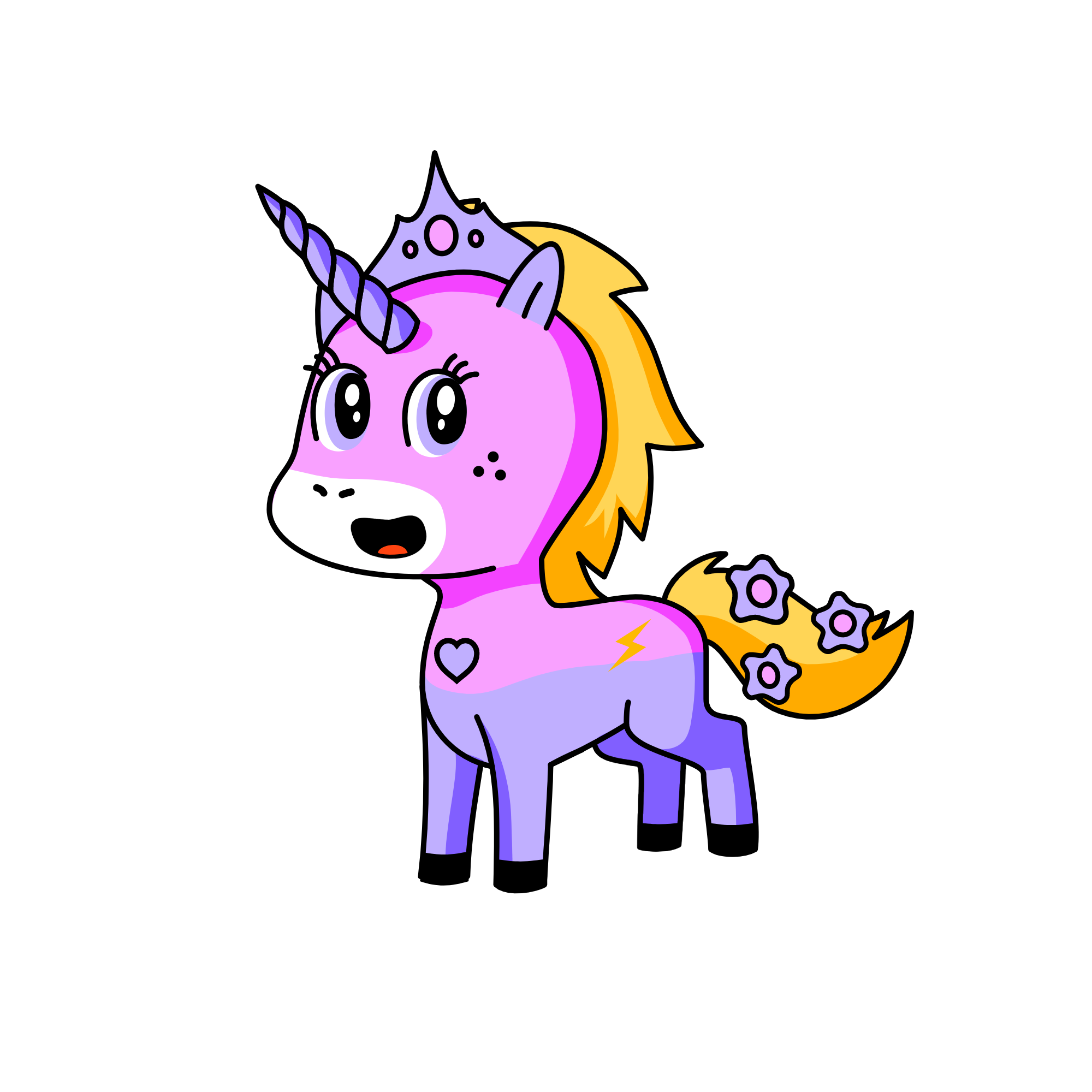 Popy, the unicorn