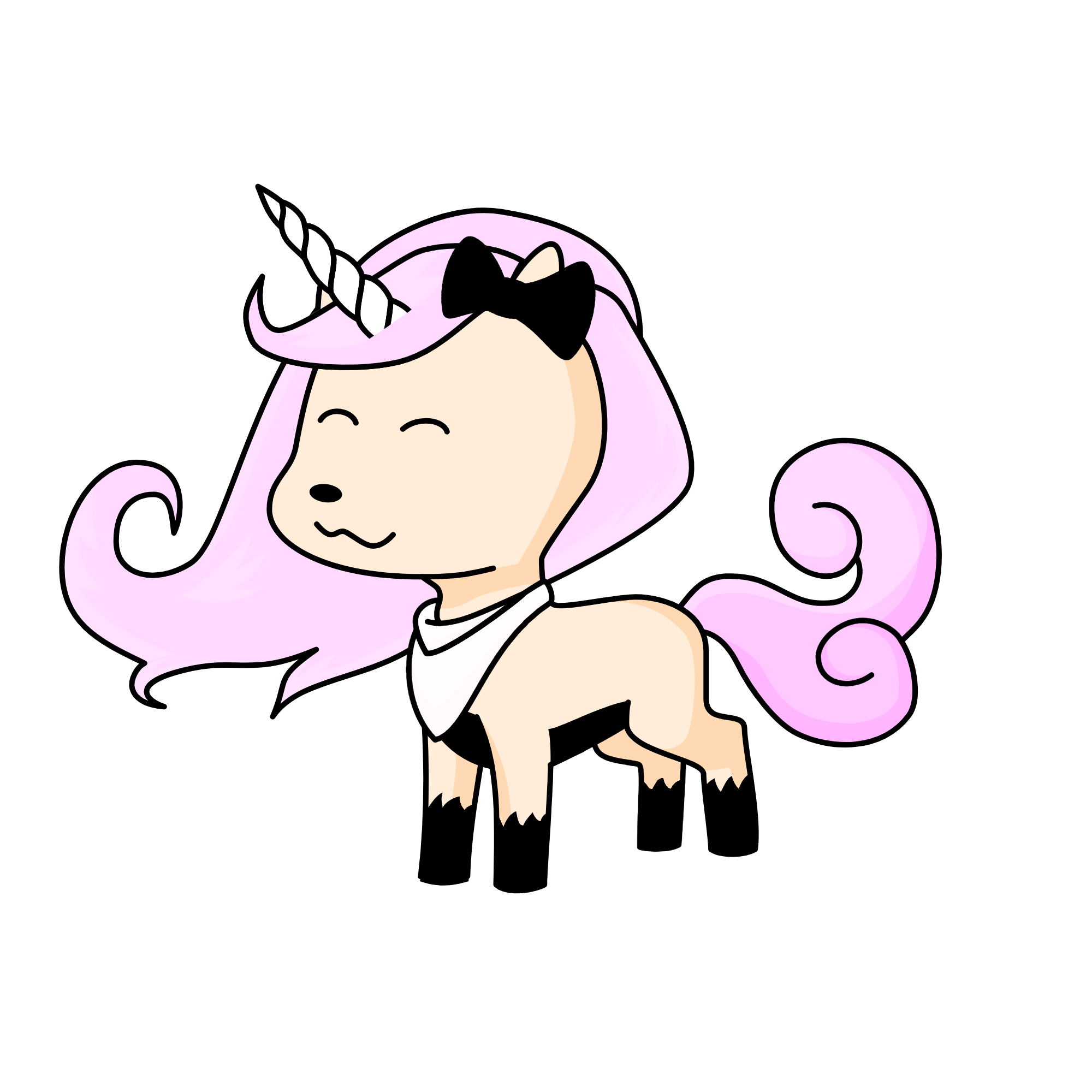 Socks, the unicorn